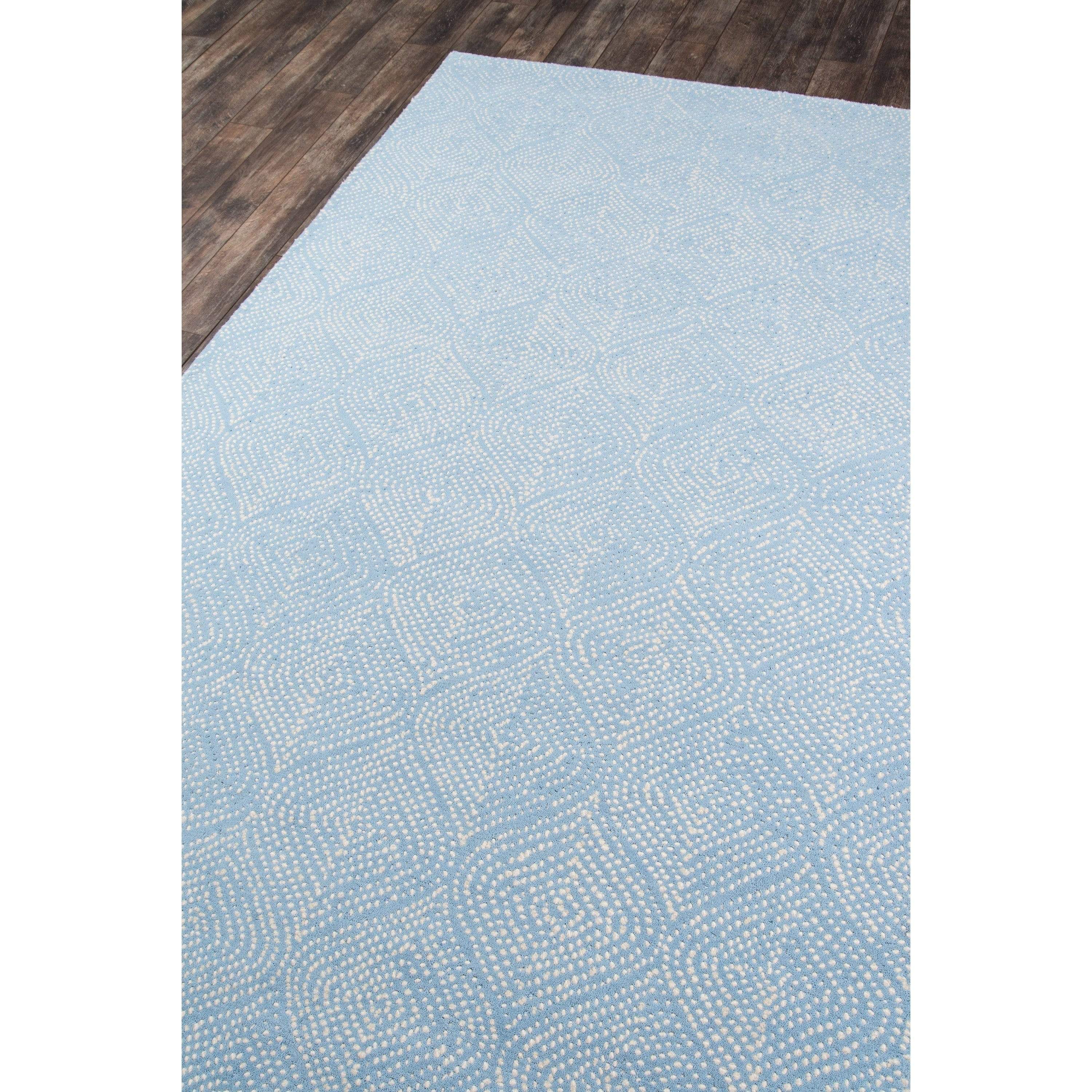 Roman Holiday Via del Corso Light Blue Area Rug、mySite、gigharbornorthrealestate
