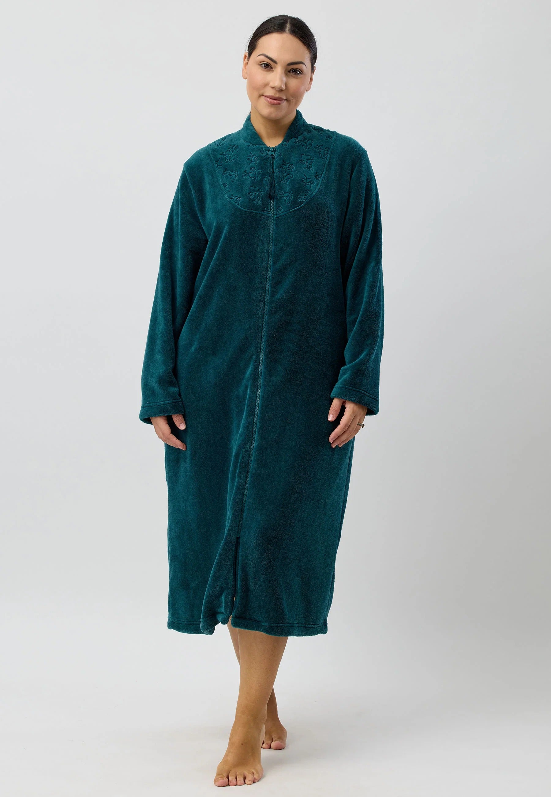  Zip Embroidered Mid-Gown、mySite、justintrudeaud