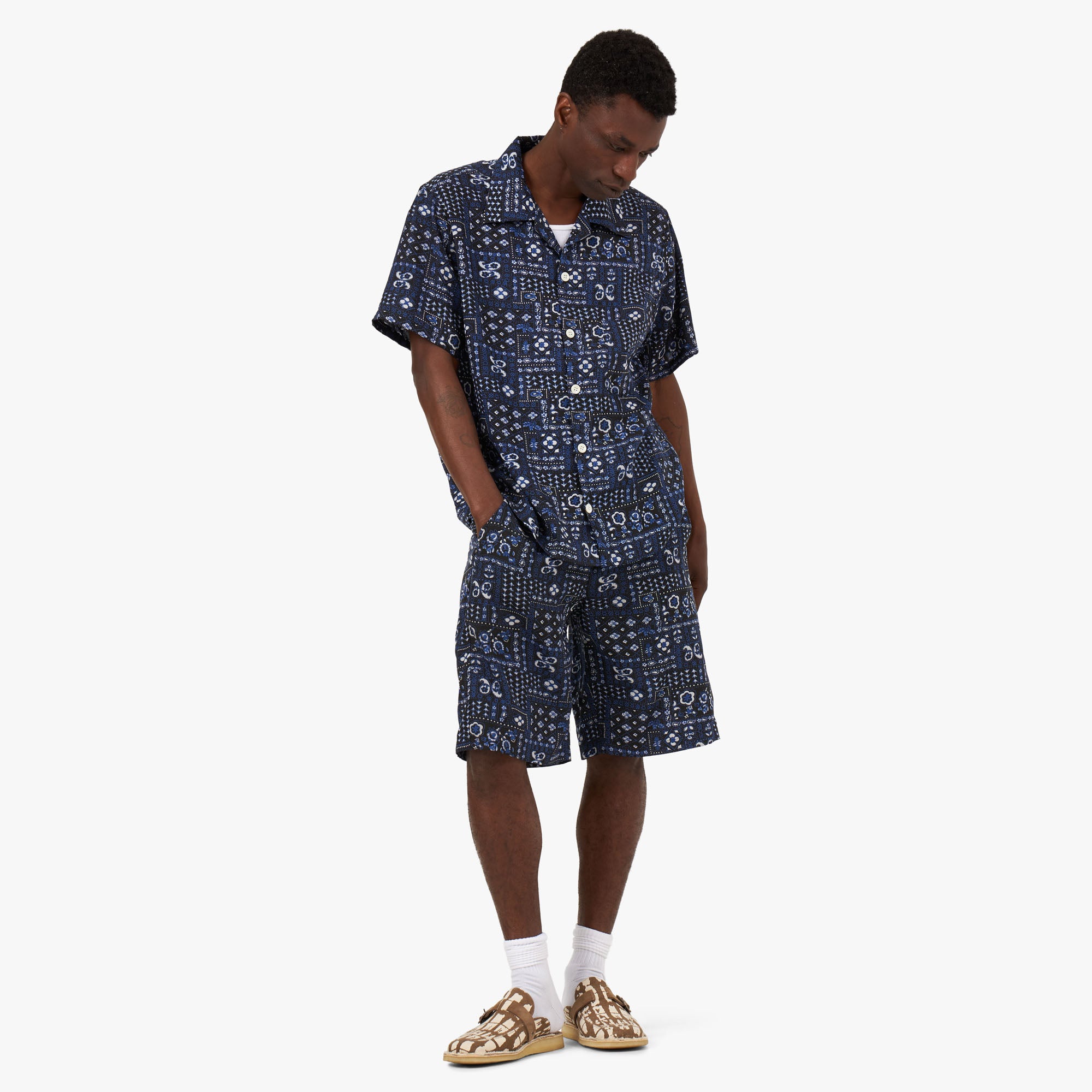  Noma TD Summer Shirt Blue / White、mySite、merchandisen
