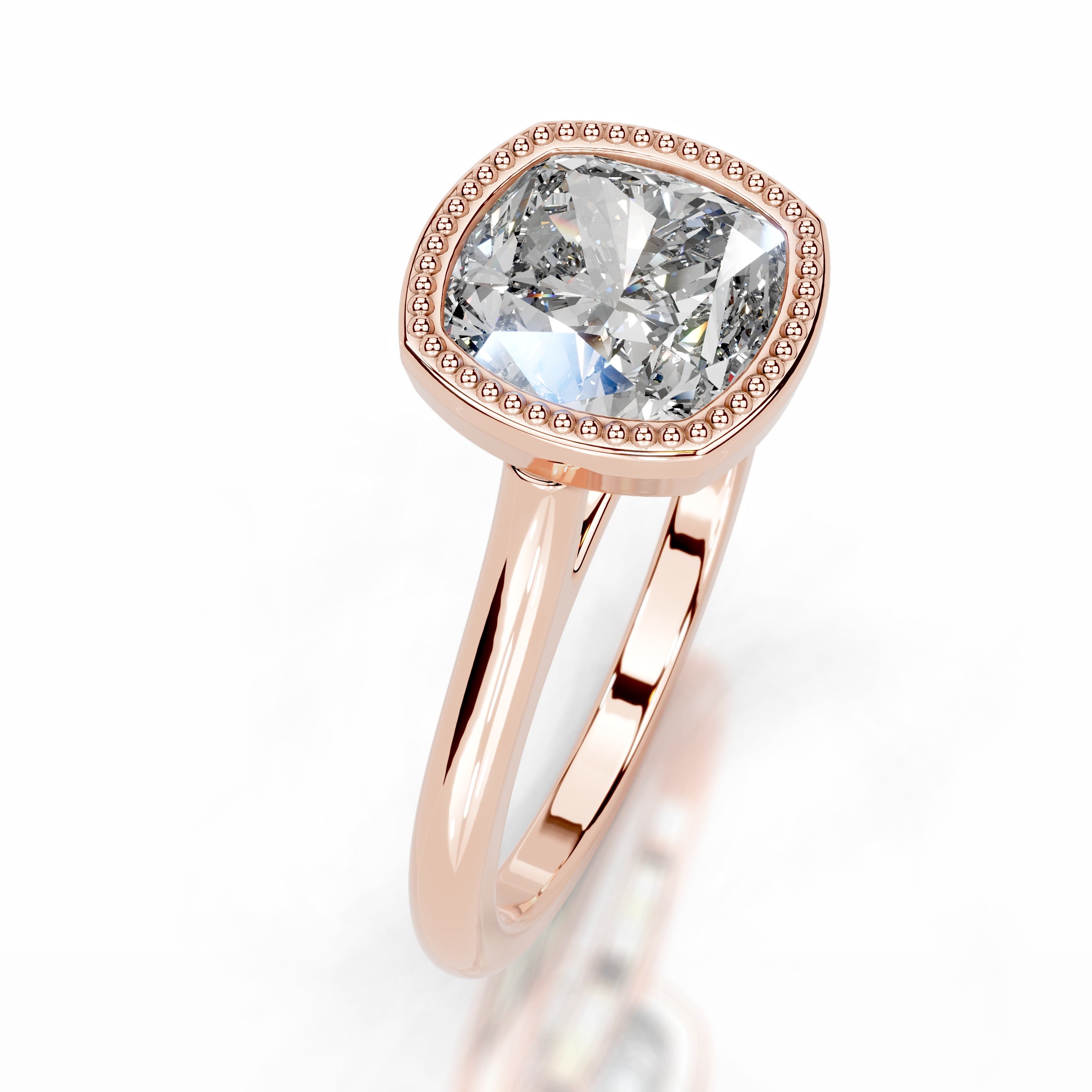 Matilda Lab Grown Diamond Ring - 14K Rose Gold、mySite、hinf8tx79