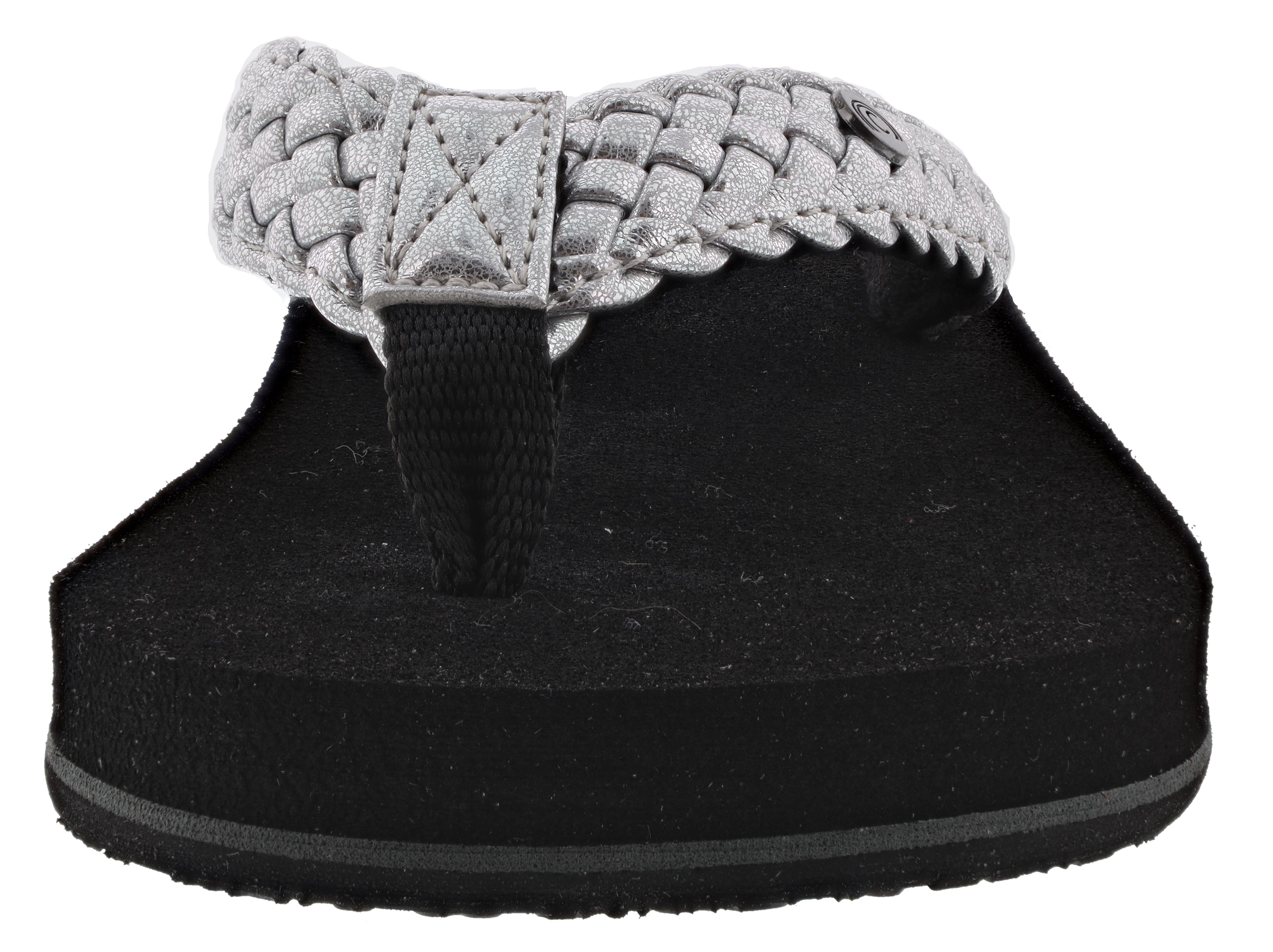 Cobian Women's Braided Bounce Cushioned Sandals、mySite、lovesweatpilates