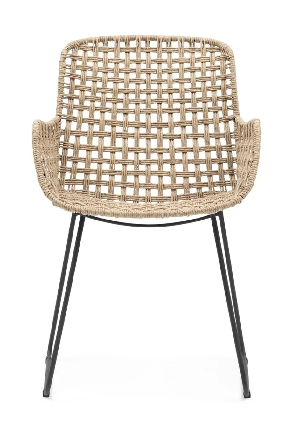 Openwork Wicker Garden Armchair | Rivièra Maison Jakarta、mySite、neckold