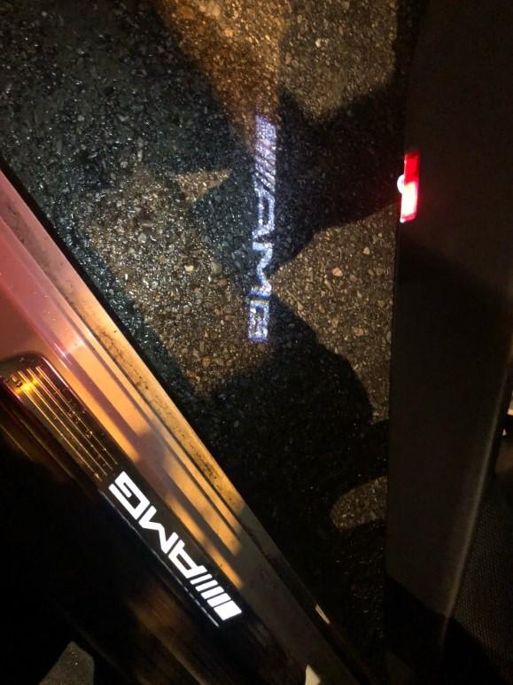 2x Mercedes-Benz DOOR LIGHT (PLUG&PLAY)、mySite、nflplayoffbracketp