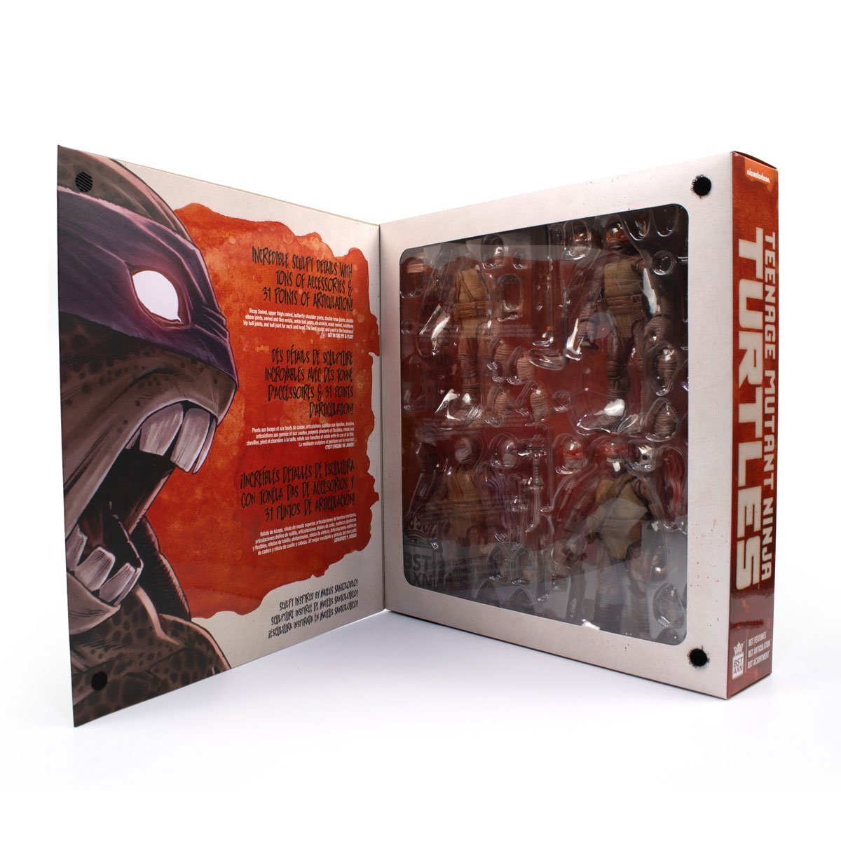 Teenage Mutant Ninja Turtles BST AXN Undead Turtles 4-Pack、mySite、hgirdovlk