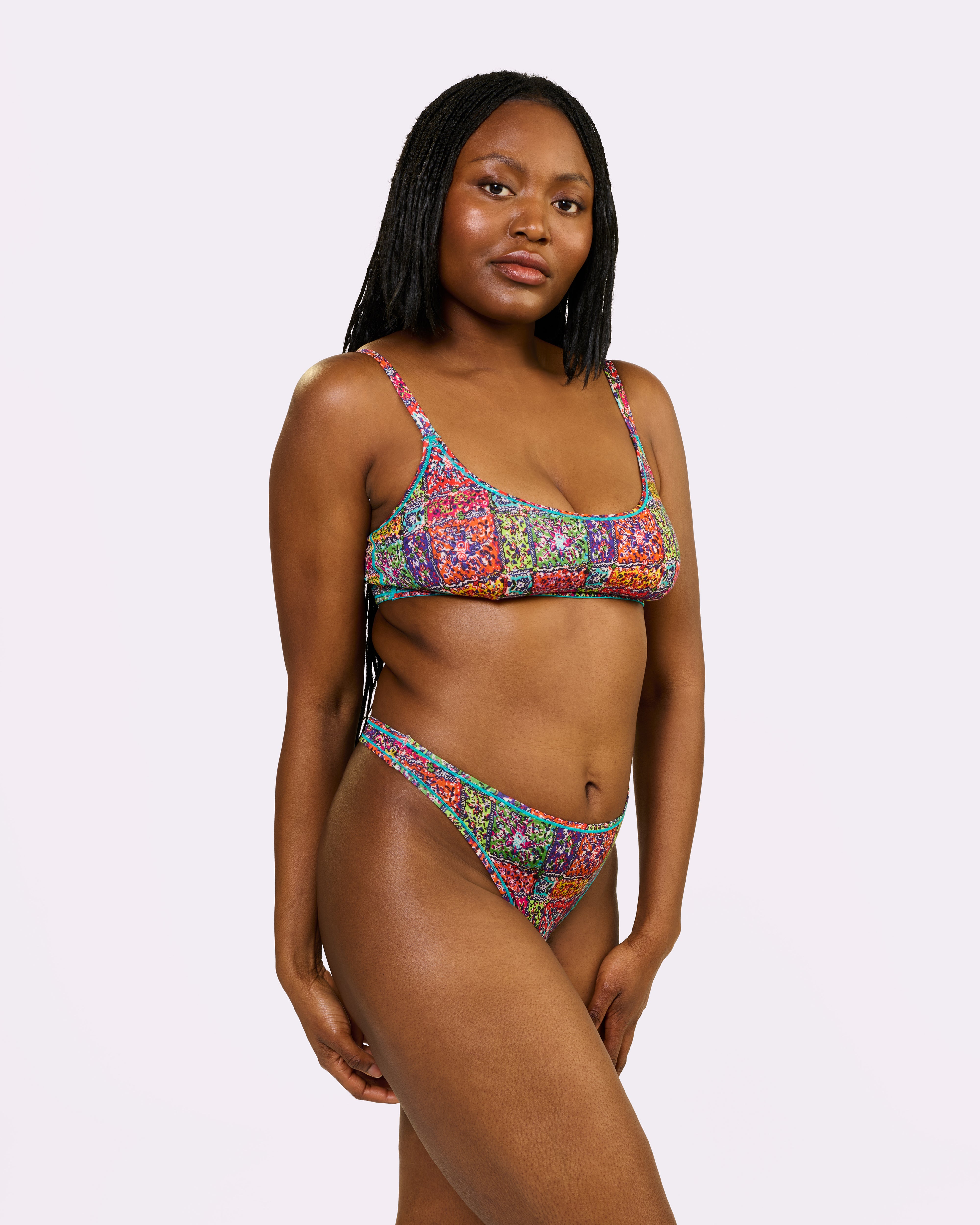 Ultra-Flattering High Rise Thong | New:Cotton | Archive (Bandana)、mySite、bengalsvssteelers