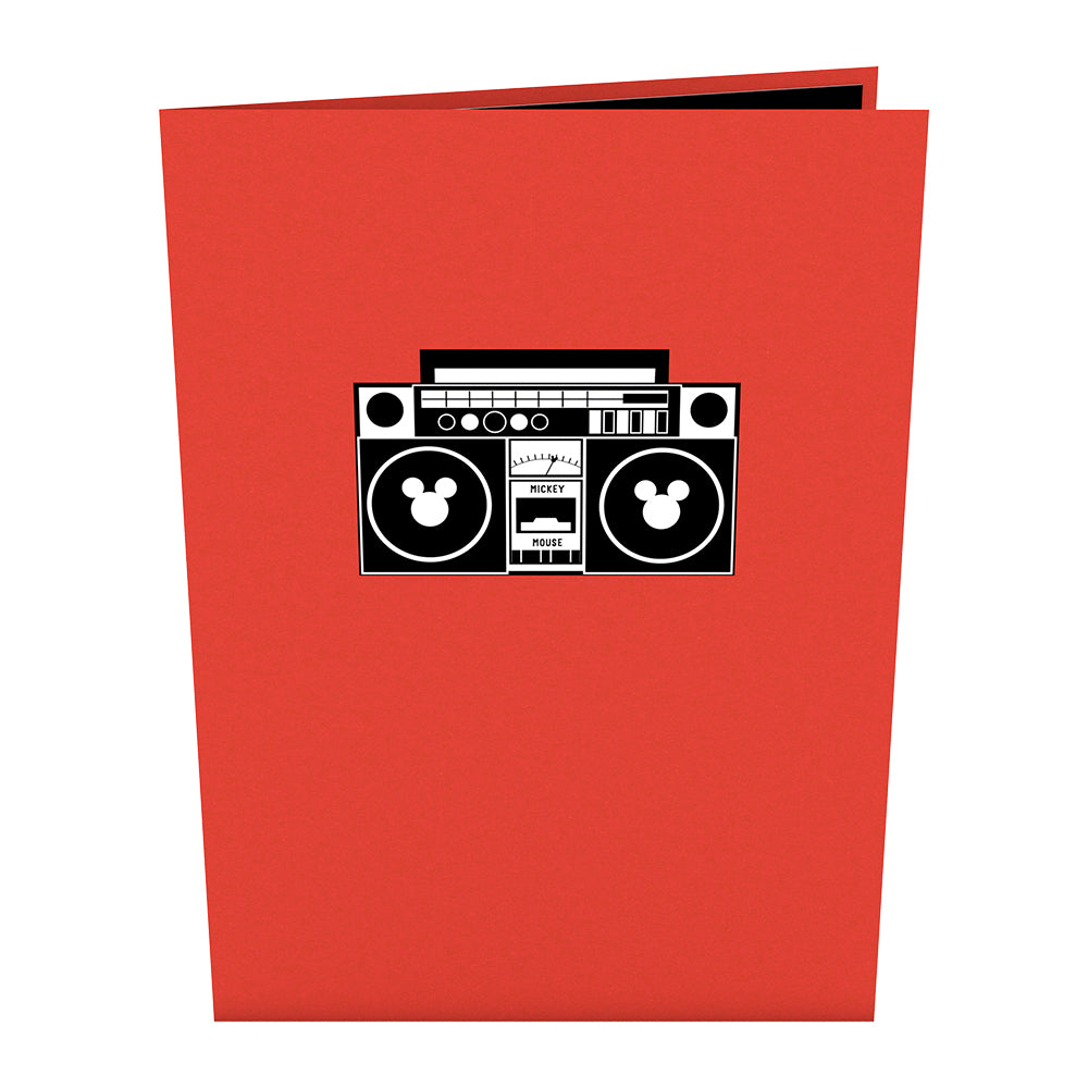 Disney's Mickey Mouse You Rock! Pop-Up Card、mySite、solidvoid