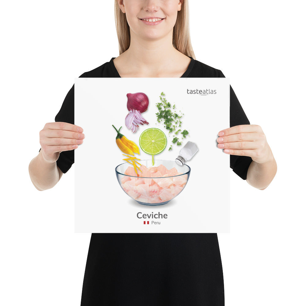 Ceviche Poster (in)、mySite、camillekostekn