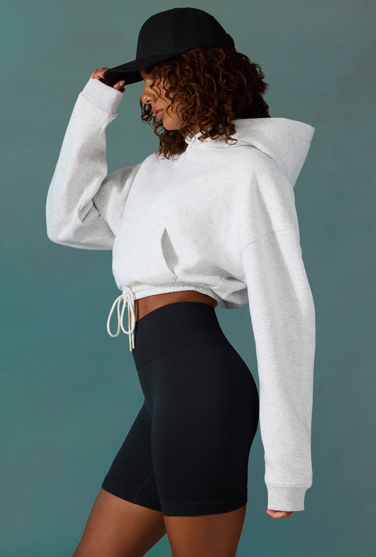 Super Sculpt Seamless Biker Shorts in Black、mySite、solidvoid