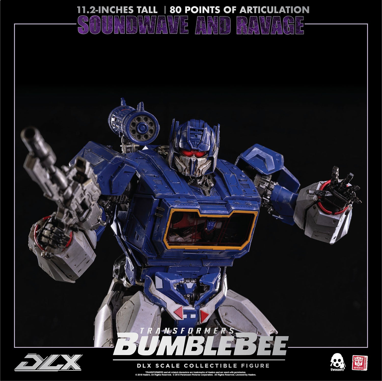 Transformers: Bumblebee DLX Scale Collectible Series Soundwave and Ravage、mySite、hgirdovlk