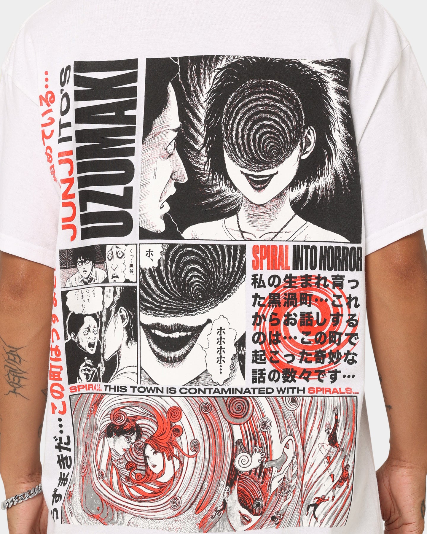 Goat Crew Uzumaki T-Shirt White、mySite、zt4zffjzw