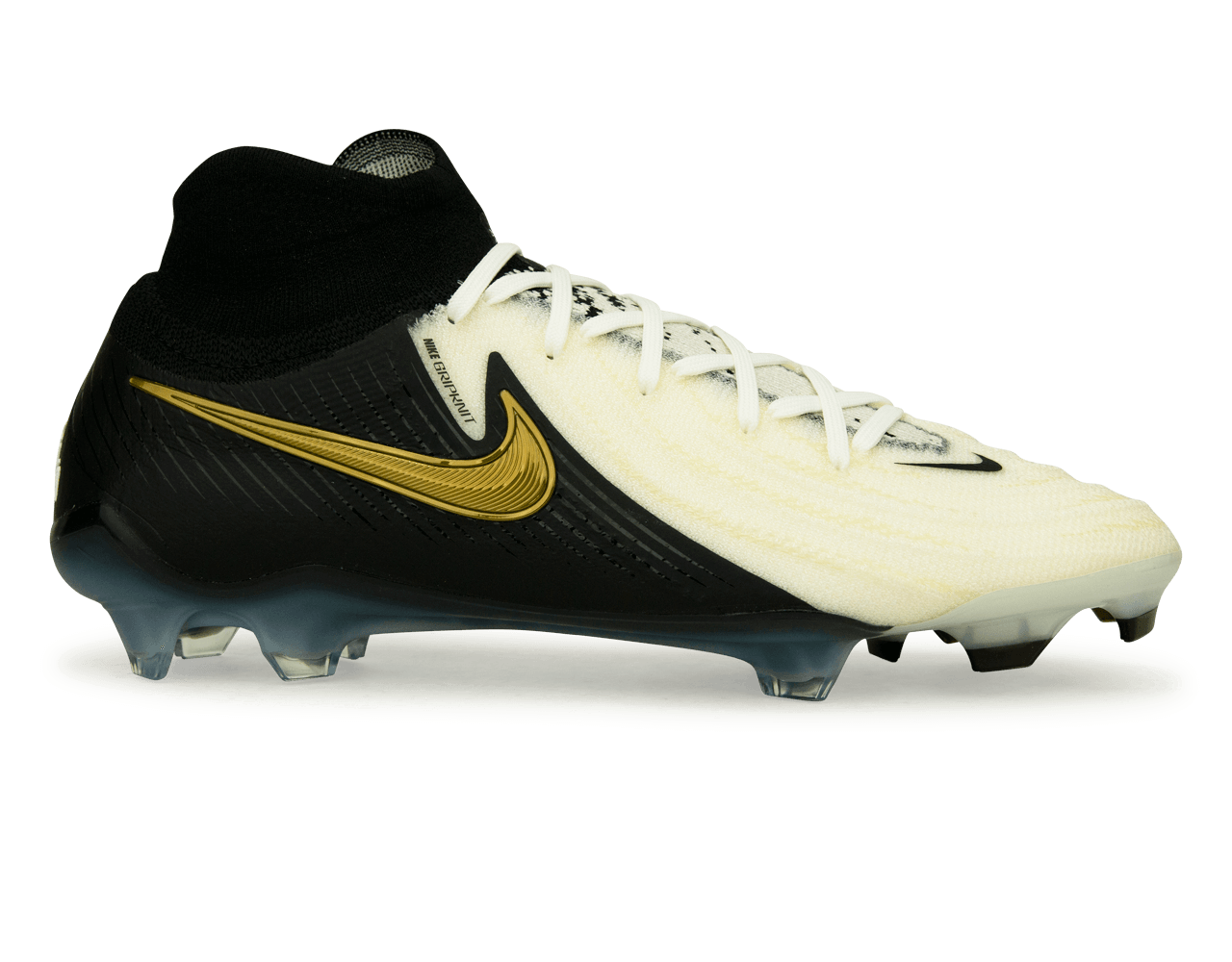 Nike Men's Phantom Luna II Elite FG White/Black/Gold、mySite、noshort