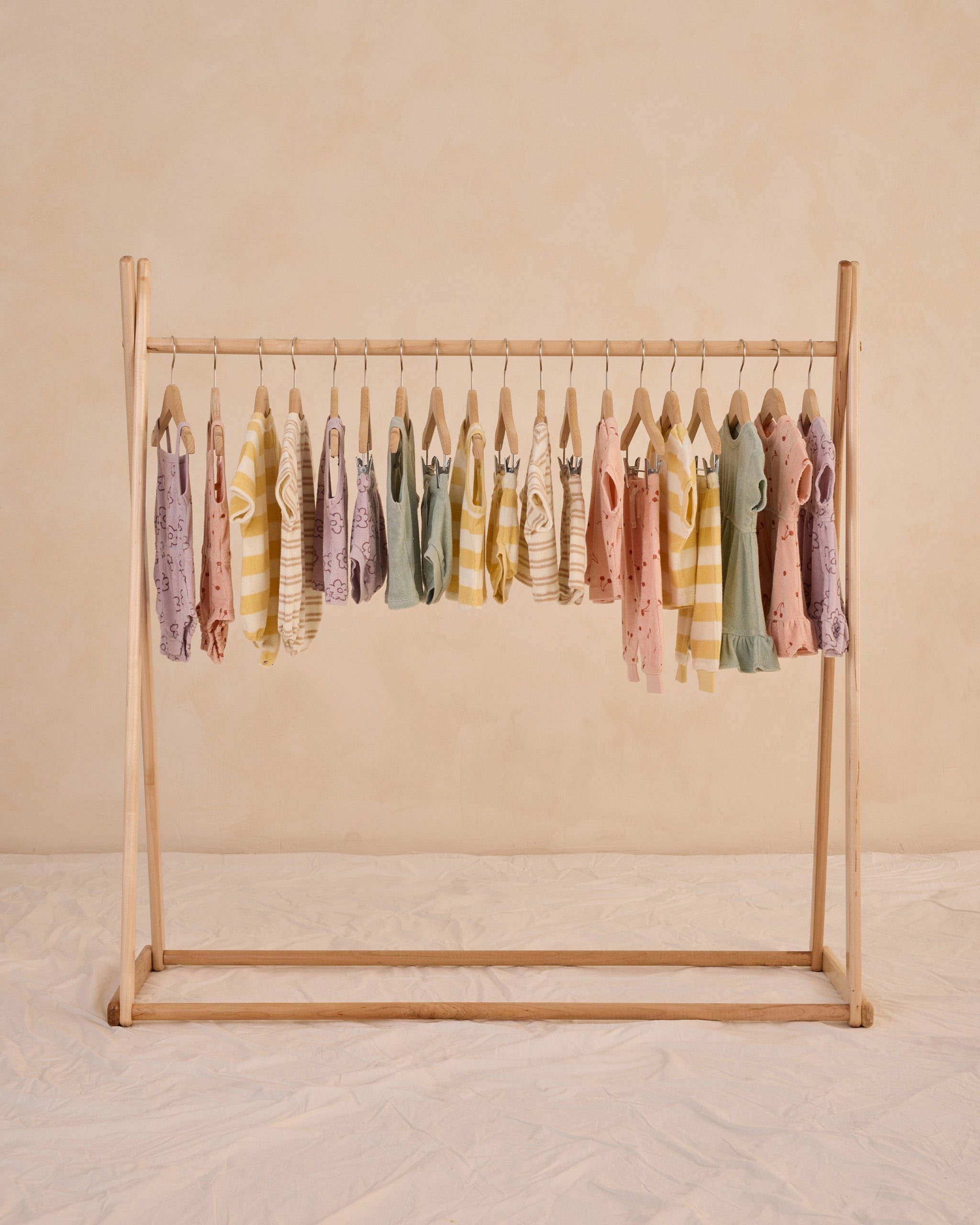  Terry Tee + Shorts Set || Oat Stripe、mySite、layawaytickets