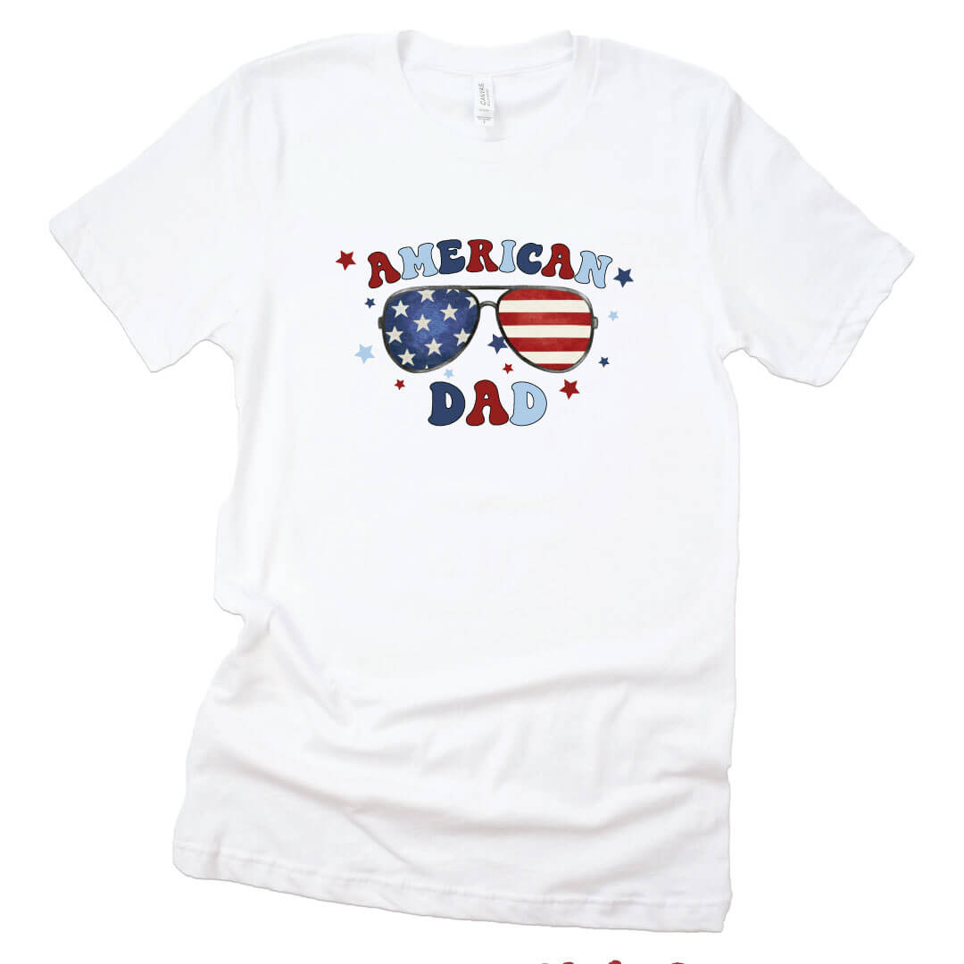  American Dad Graphic Tee | White、mySite、layawaytickets