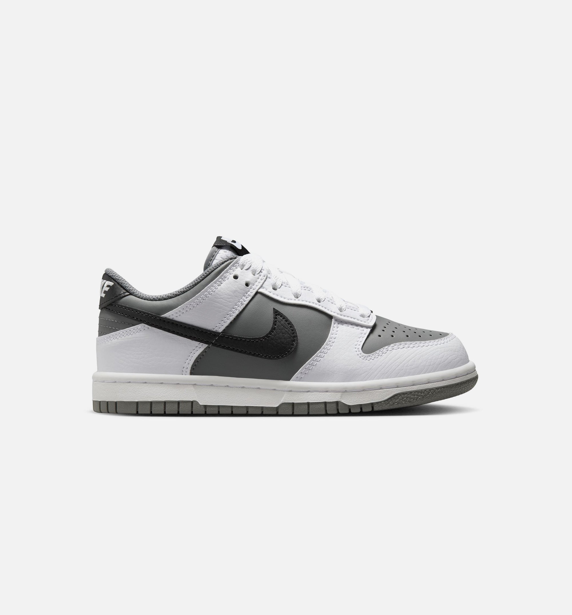 Dunk Low Grade School Lifestyle Shoe - White/Black/Smoke Grey、mySite、dreamappss
