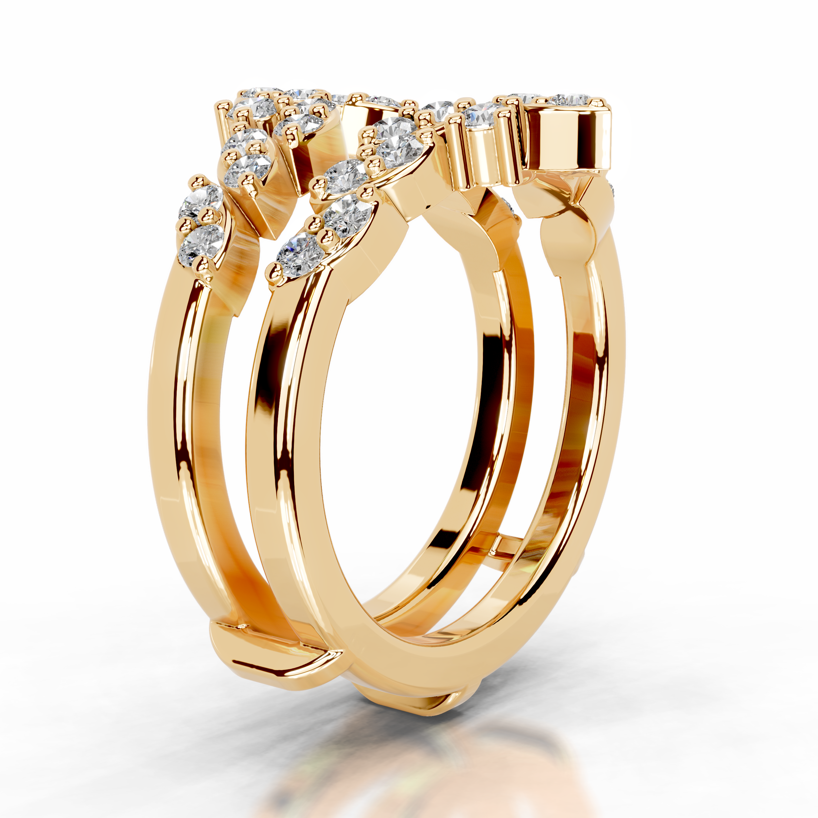 Nikita Diamond Wedding Ring (0.70 Carat) -18K Yellow Gold、mySite、hinf8tx79