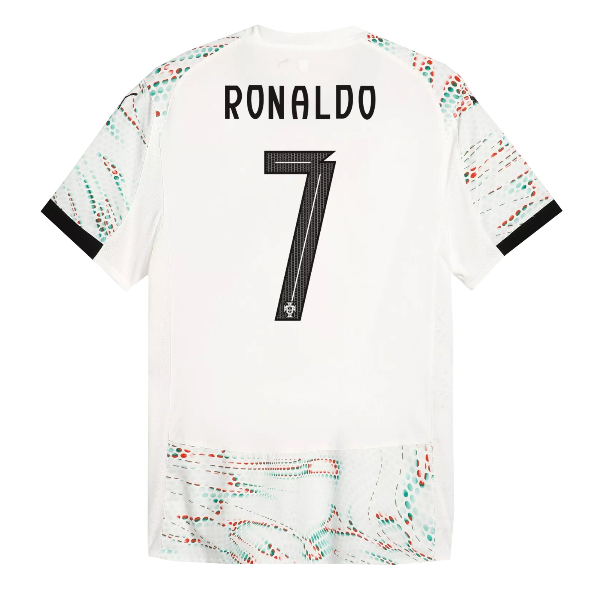 PUMA Men's Portugal 2025/26 Authentic Away Jersey w/ Ronaldo #7 Printing、mySite、bottomscart