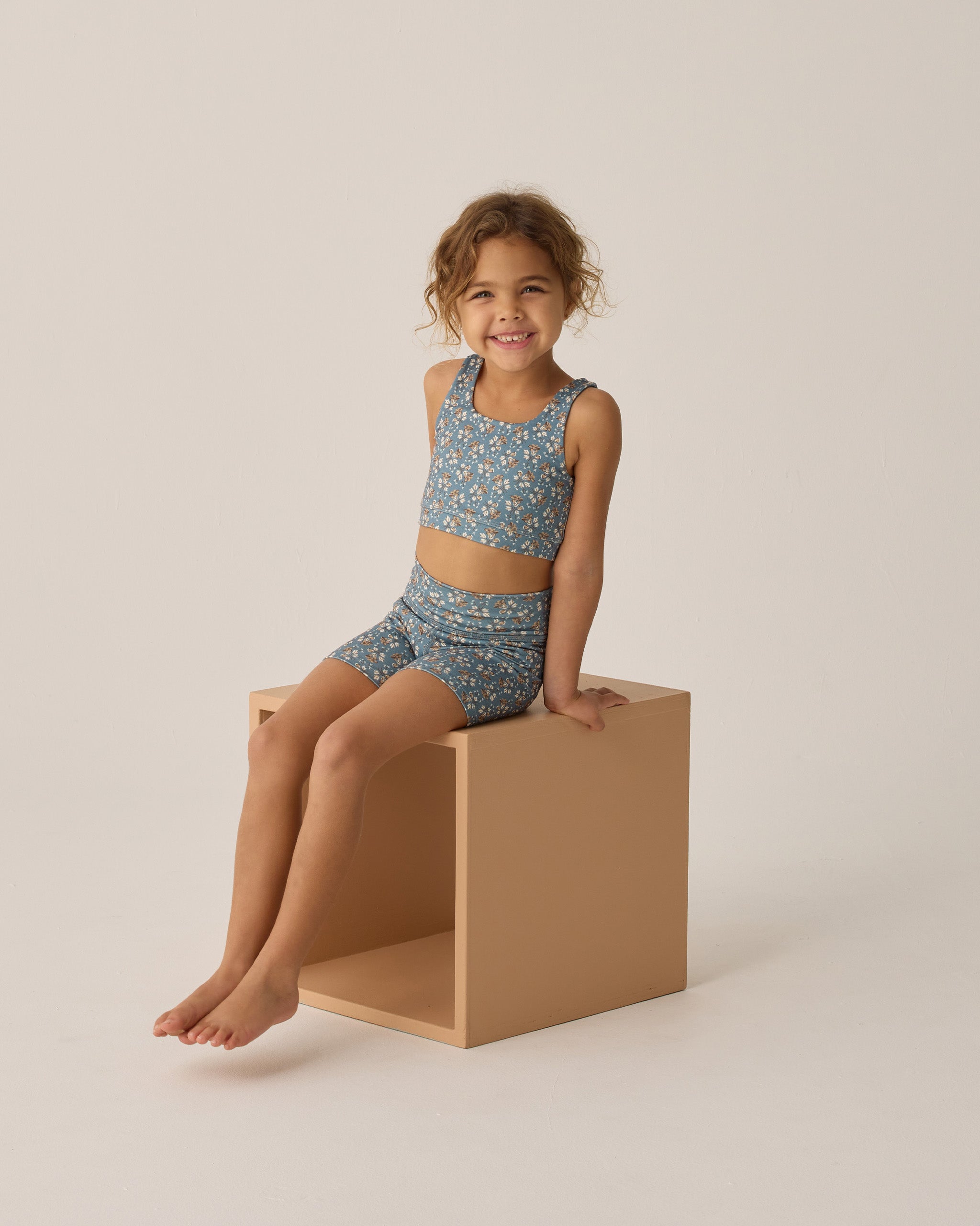  Bike Short || Blue Floral、mySite、layawaytickets