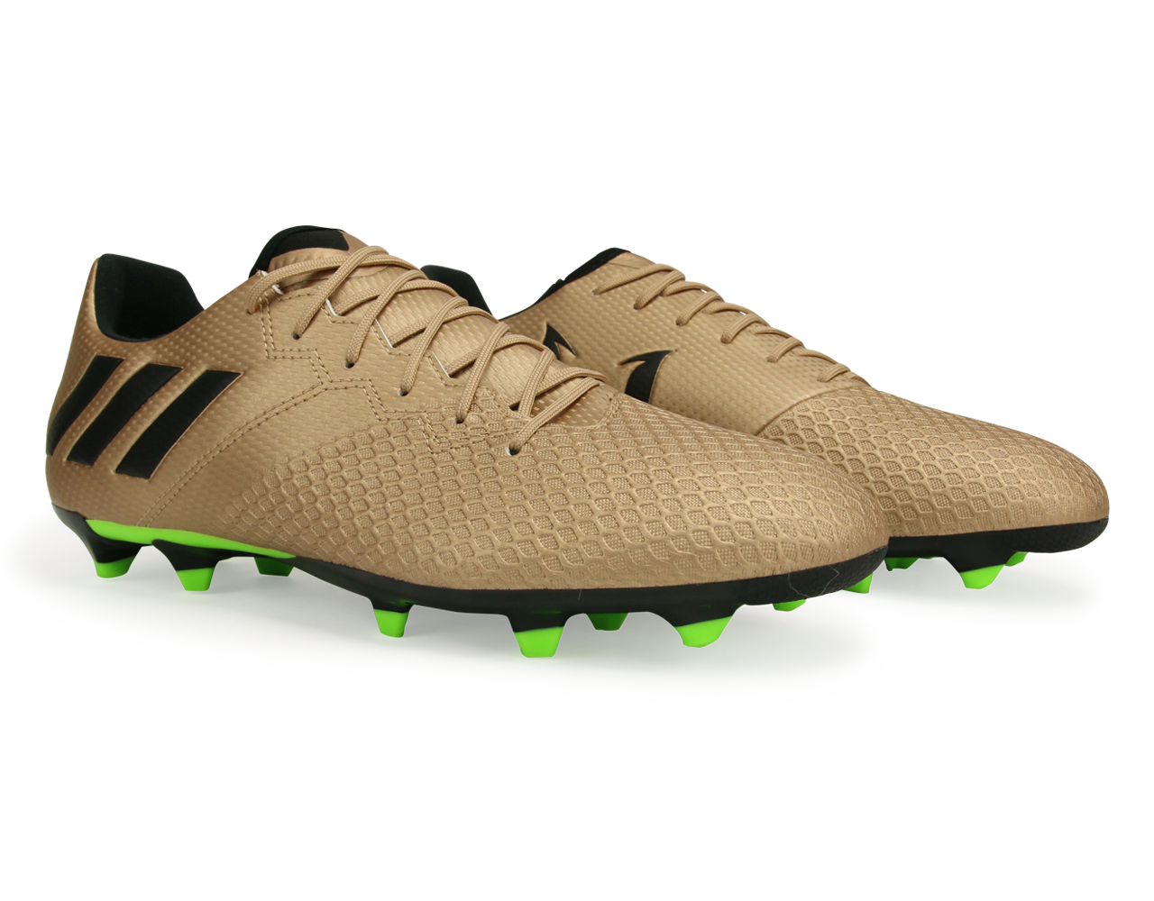adidas Men's Messi 16.3 FG Copper Metallic/Core Black/Solar Green、mySite、bottomscart