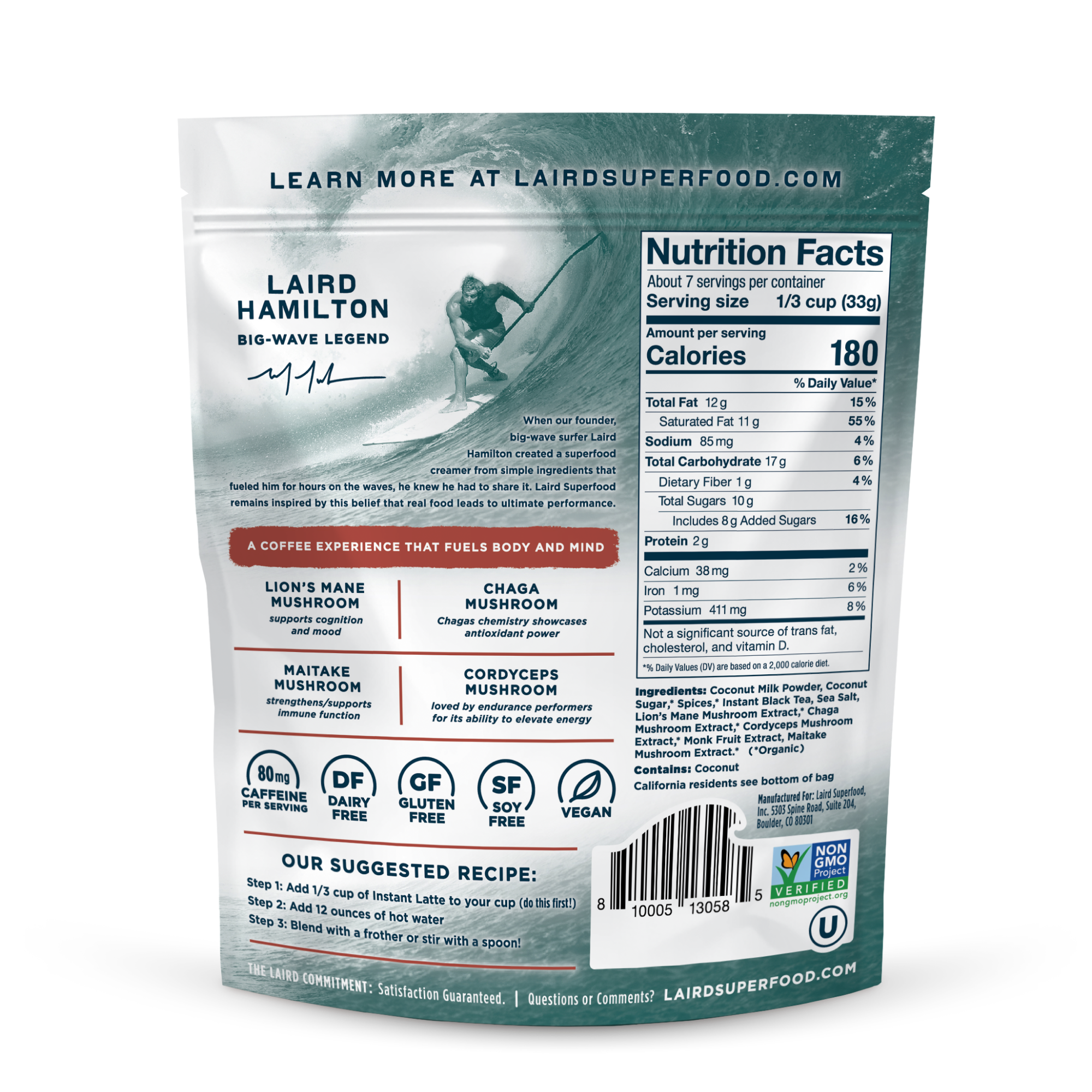 Chai Instant Latte with Adaptogens、mySite、gigharbornorthrealestate