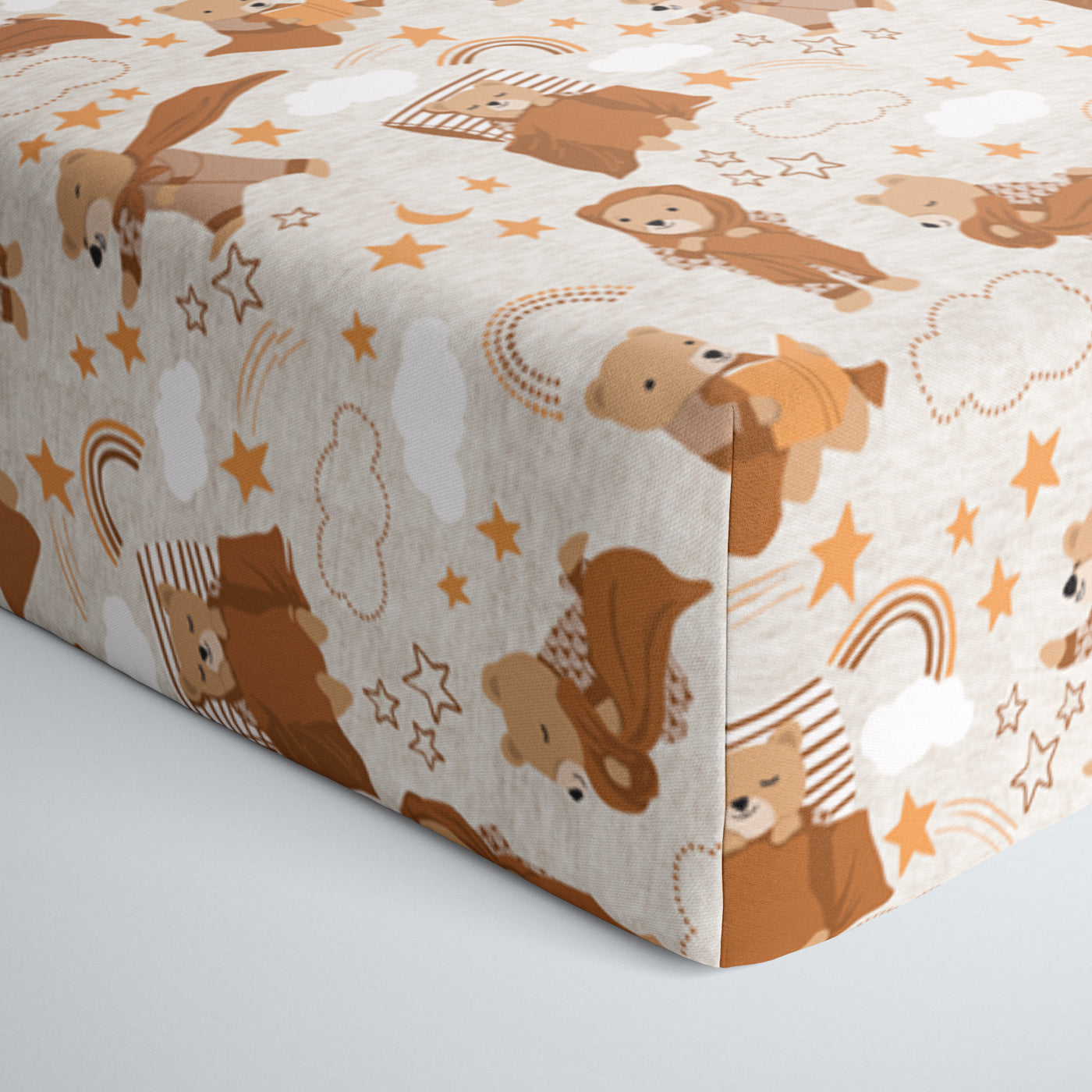  Beary Sleepy Fitted Crib Sheet、mySite、layawaytickets