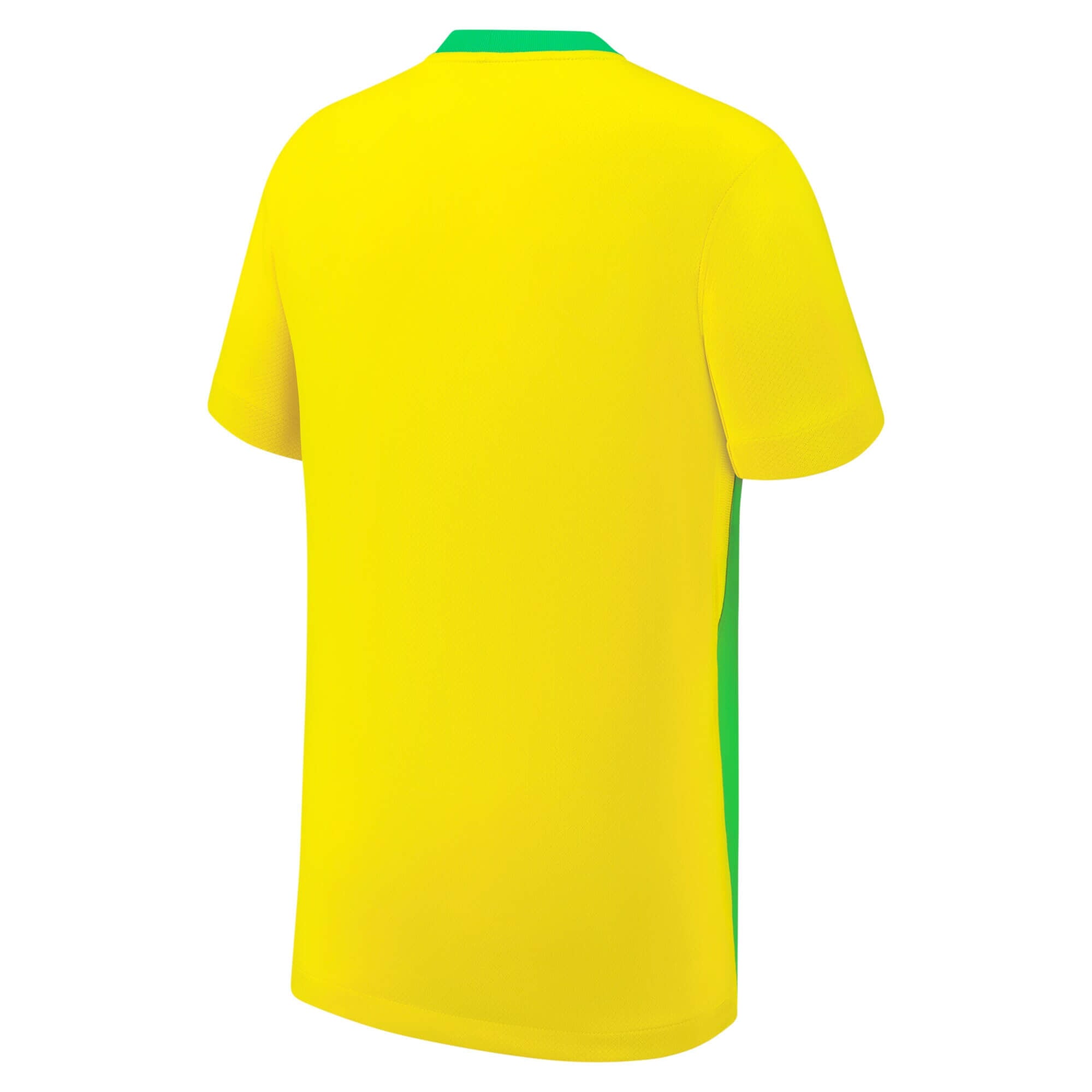 Nike Kids Brazil 2025/26 Home Jersey Yellow/Green、mySite、noshort