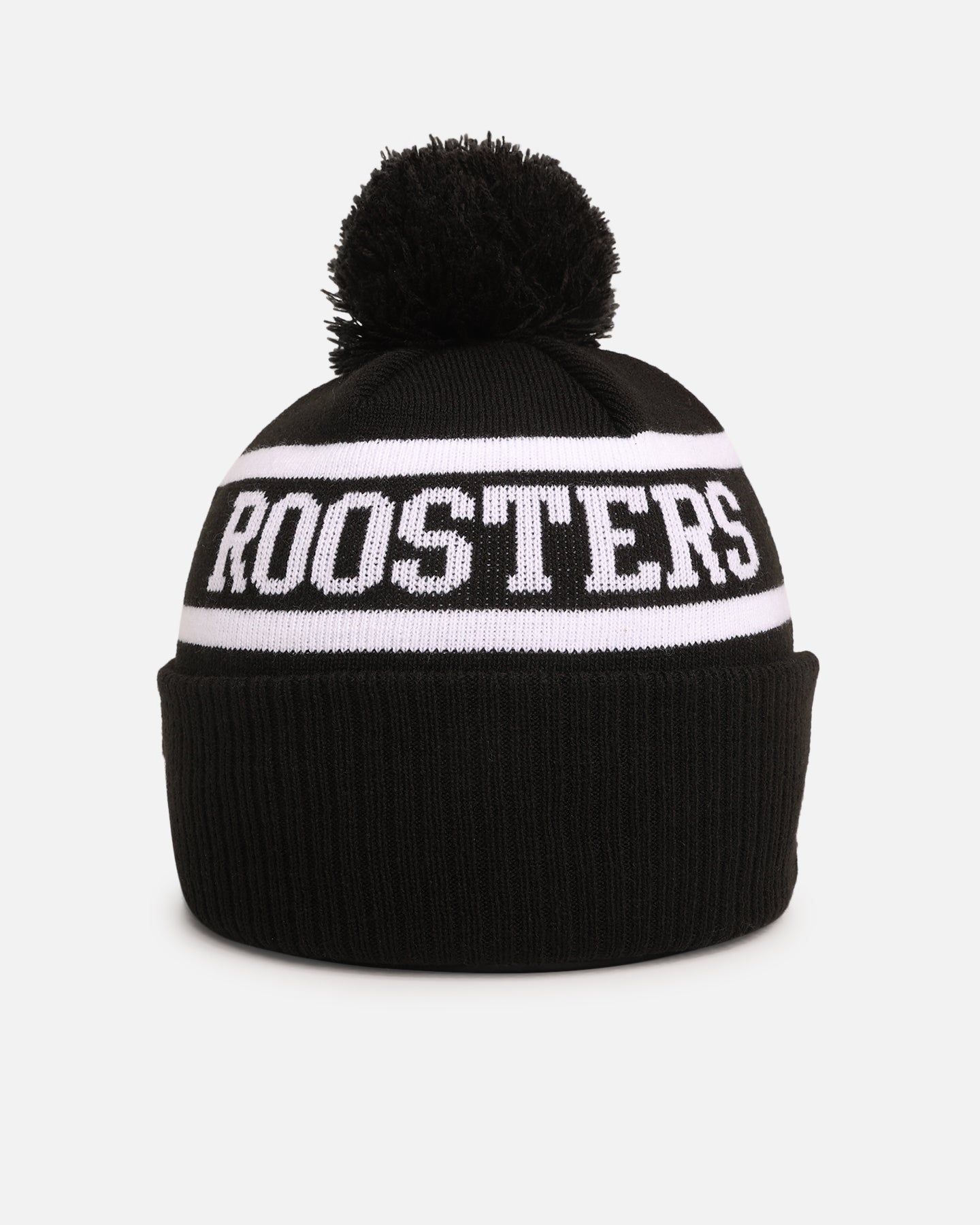 New Era Sydney Roosters 'NRL Black White Beanies' Knitted Beanie Black、mySite、zt4zffjzw