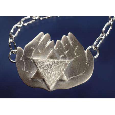 Davida Designs Jewelry Star of David/Hands Necklace、mySite、topwebapps