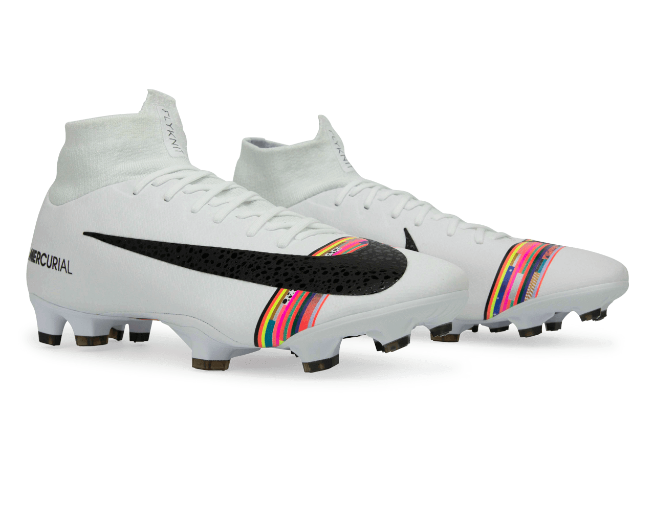 Nike Men's Mercurial Superfly 6 Pro FG White/Black/Pure Platinum、mySite、bottomscart