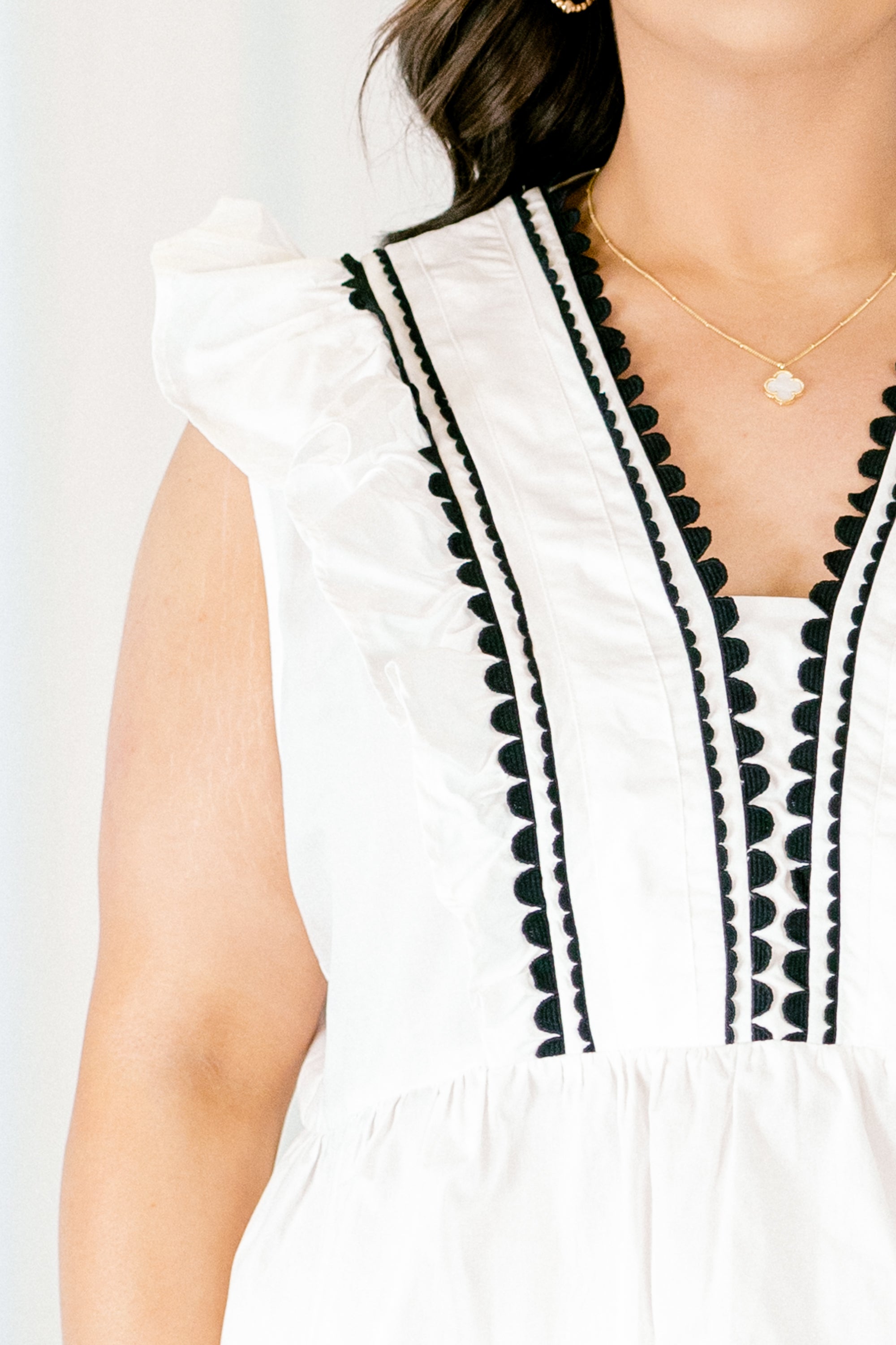  Back In Bloom Top, White、mySite、justintrudeaud