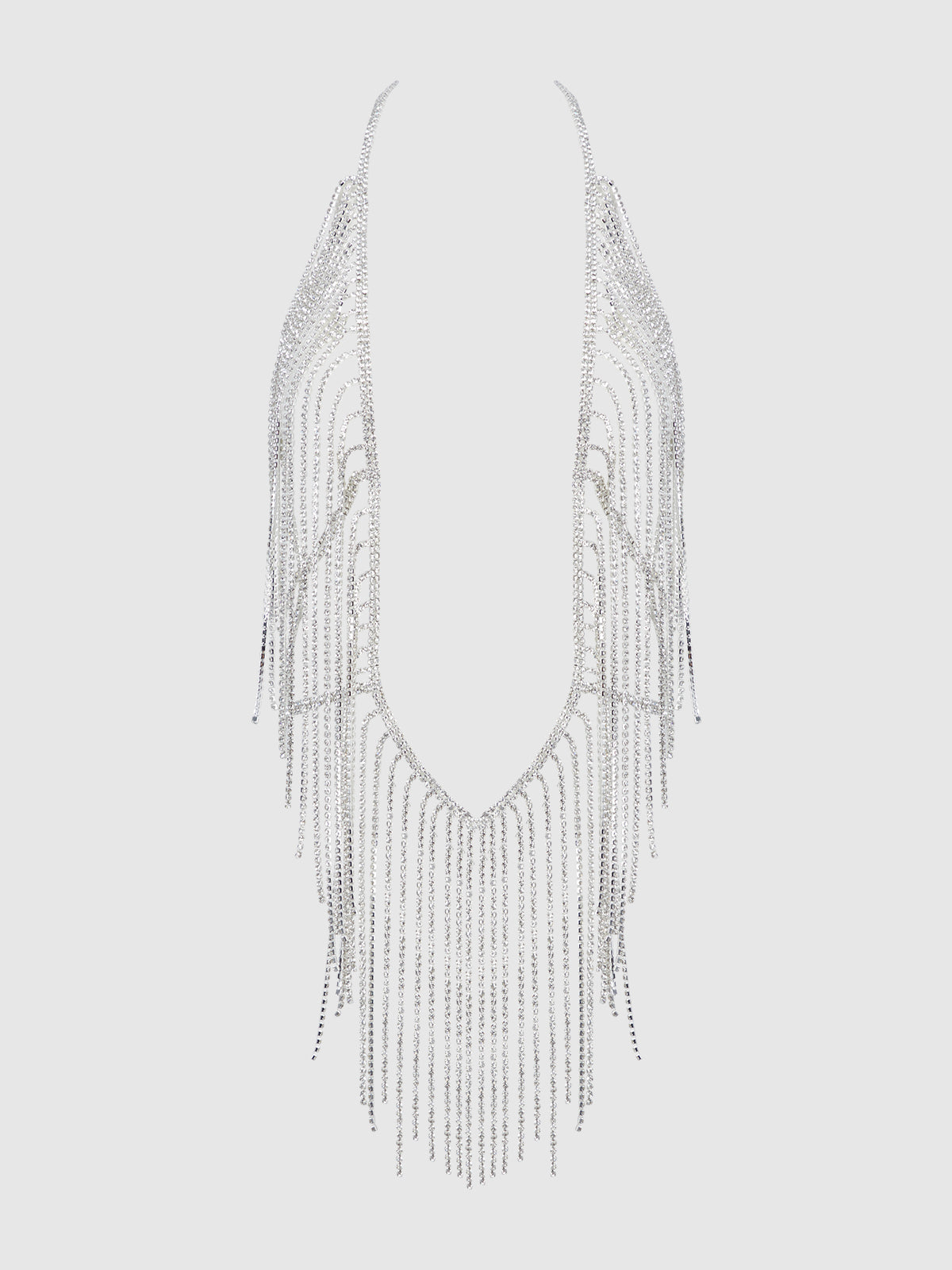 Ziggy Rhinestone Fringe Deep V-Punge Teddy、mySite、bengalsvssteelers