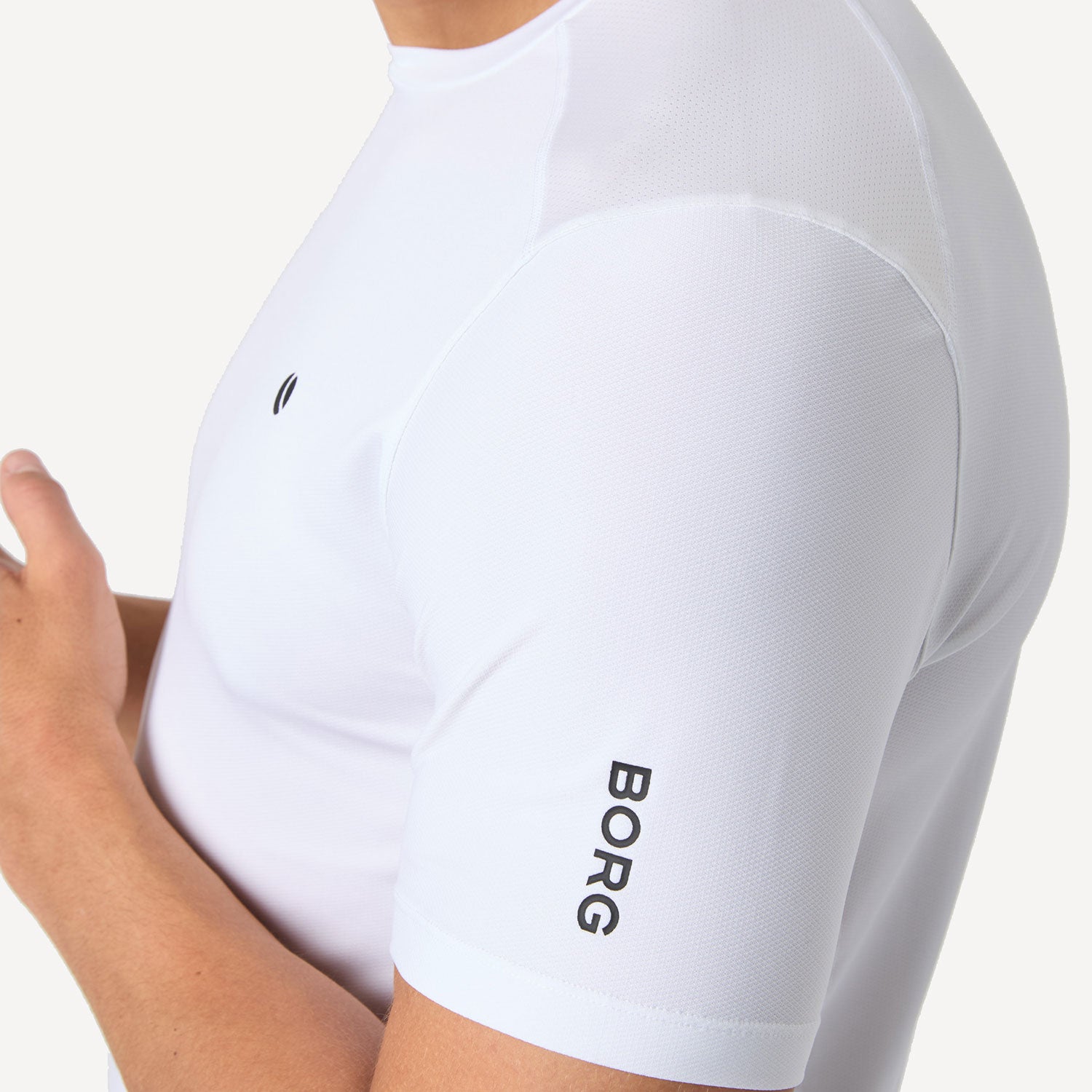 Bj枚rn Borg Ace Men's Mesh Panel Tennis Shirt