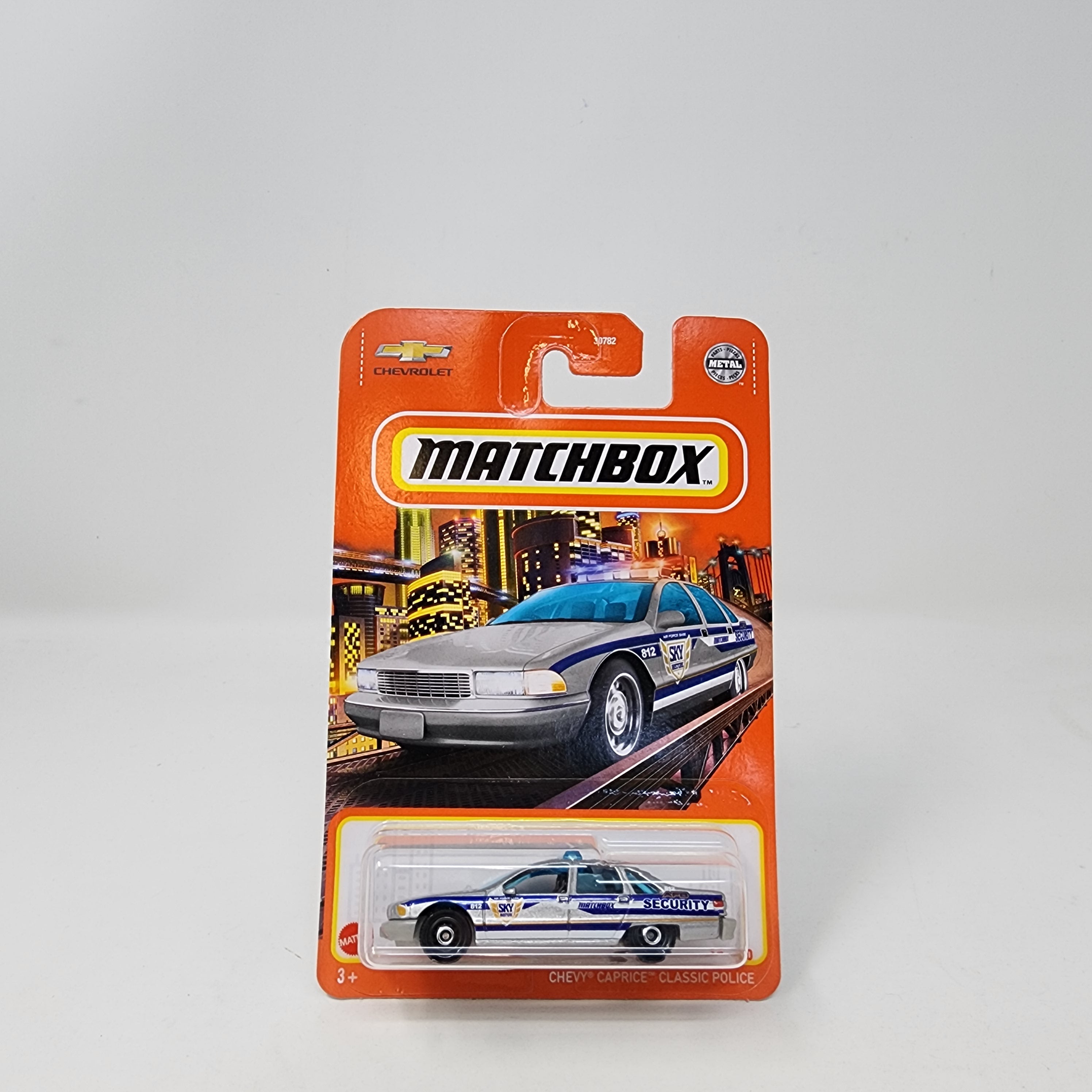 Chevy Caprice Classic Police * SILVER * Matchbox Basic、mySite、hgirdovlk