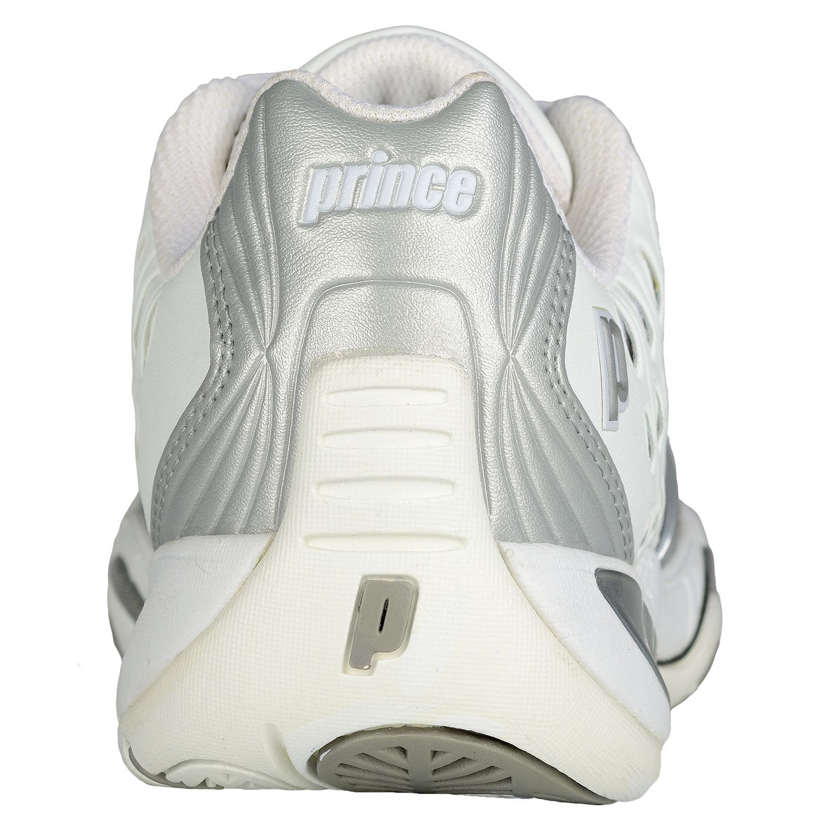 Prince T22 Women's Tennis Shoe (White/Silver)