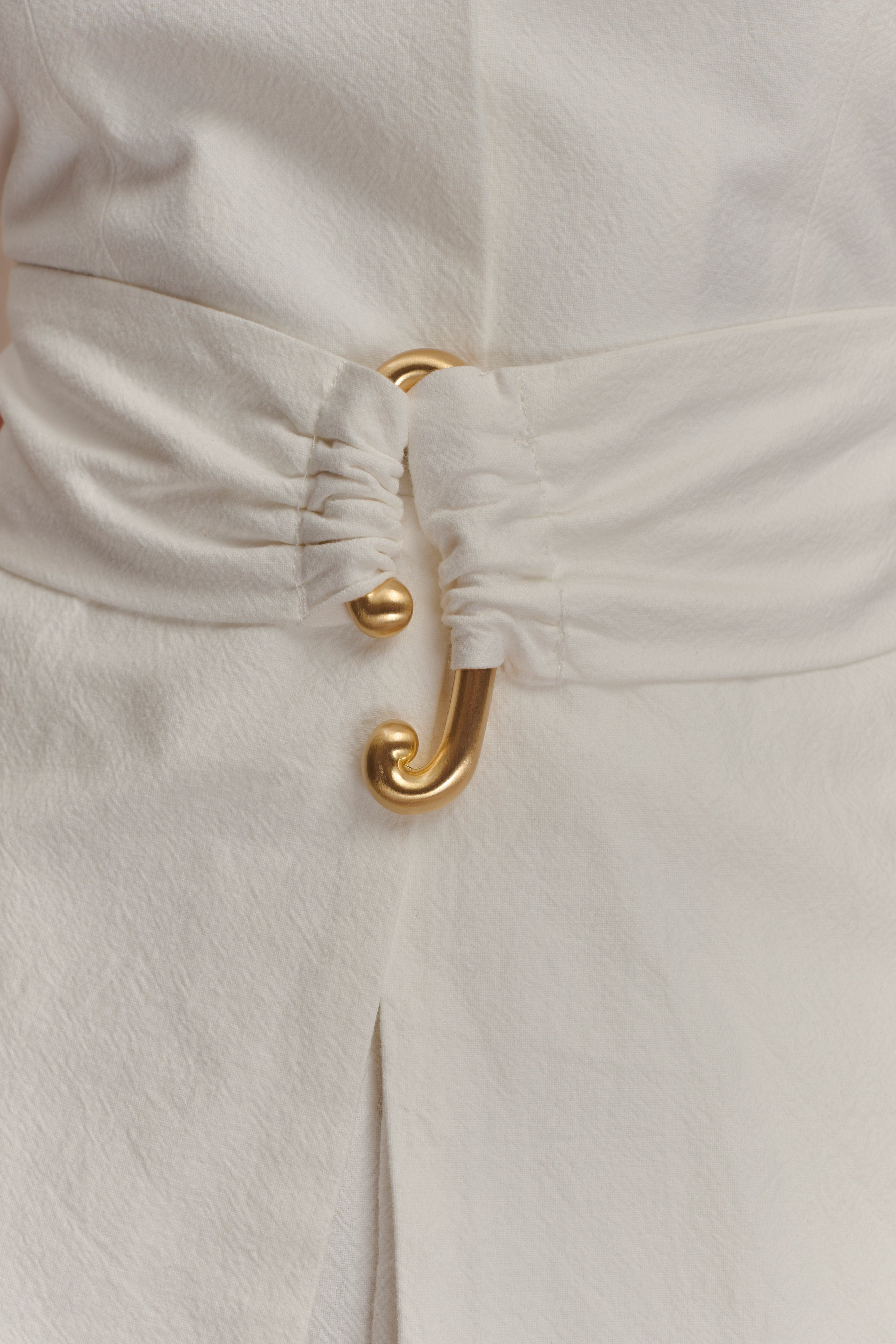 Liberty Cotton Shortsleeve Top - White、mySite、solidvoid