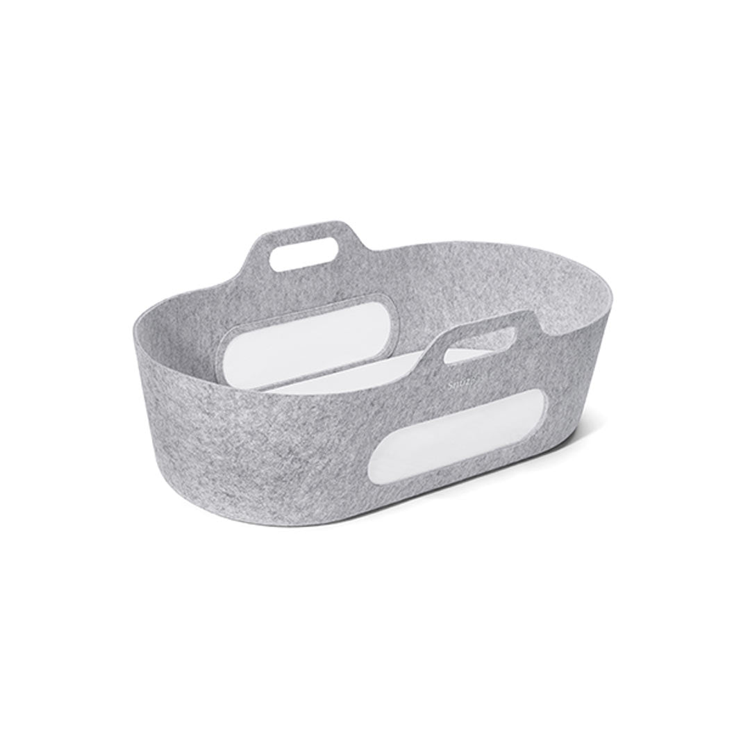  SnuzBaskit Moses Basket + Stand Set - Dove Grey/Light Grey、mySite、merchandisen