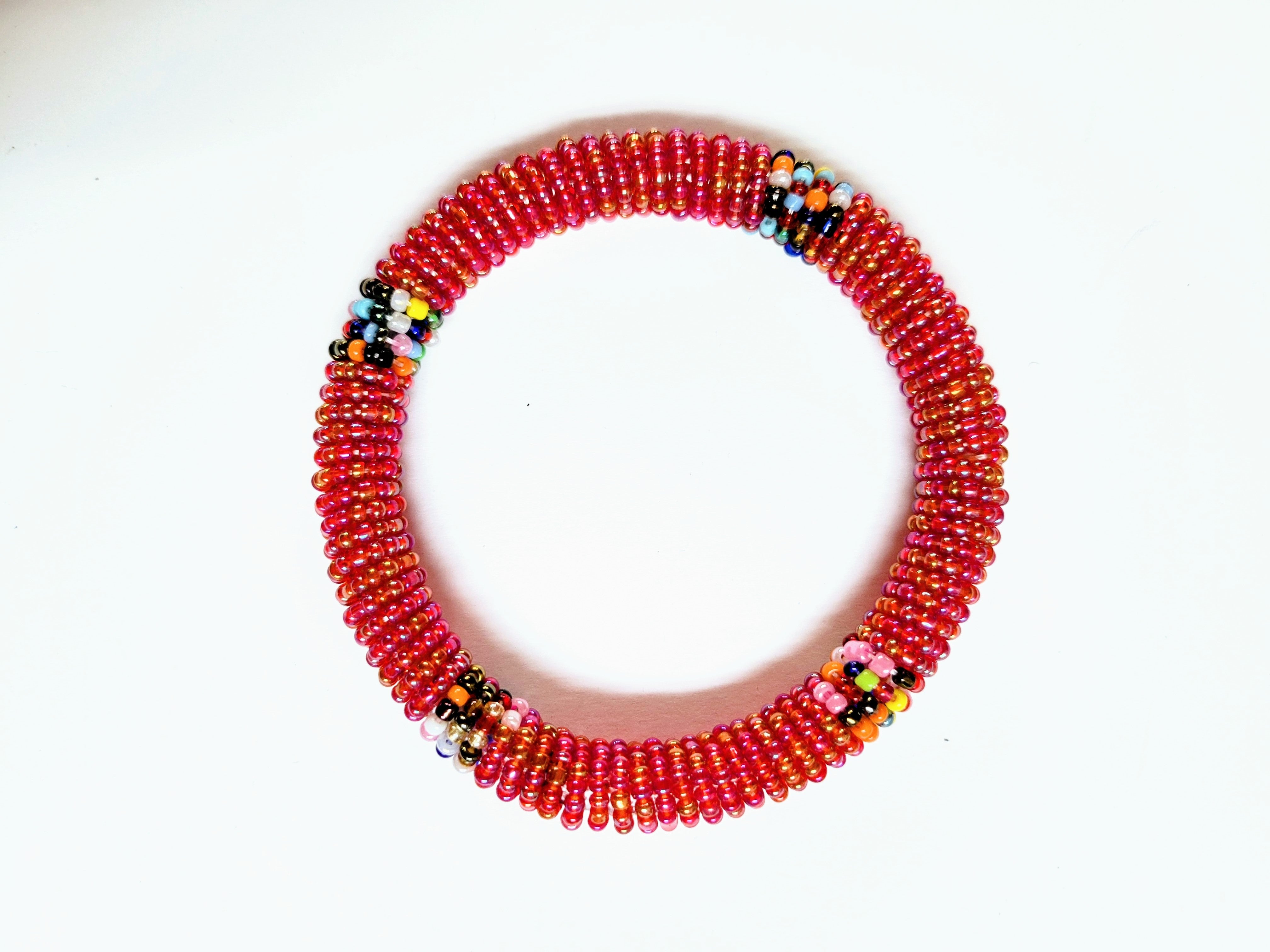 Naeku African fully beaded bracelet-DPJBRB3、mySite、solidvoid