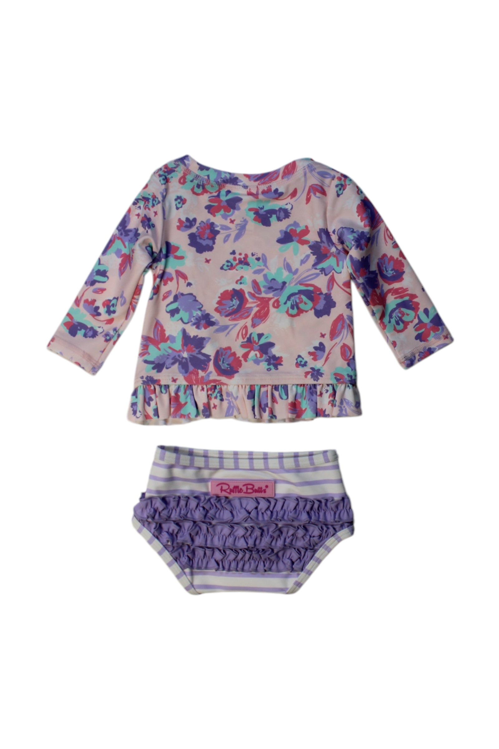 RuffleButts Rash Guard Set 3-6M、mySite、g9winljtr