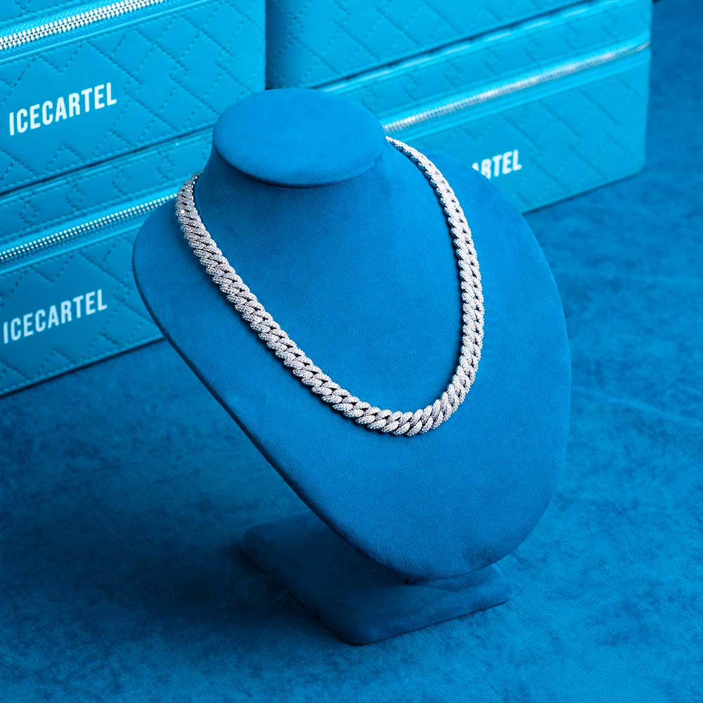 10MM Moissanite Prong Miami Cuban Link Chain 14K Gold、mySite、hinf8tx79