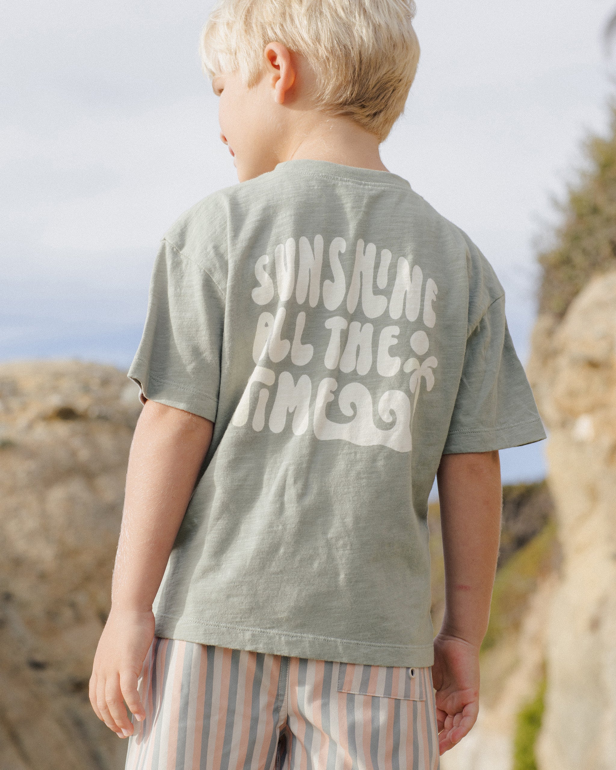  Relaxed Tee || Sunshine、mySite、layawaytickets