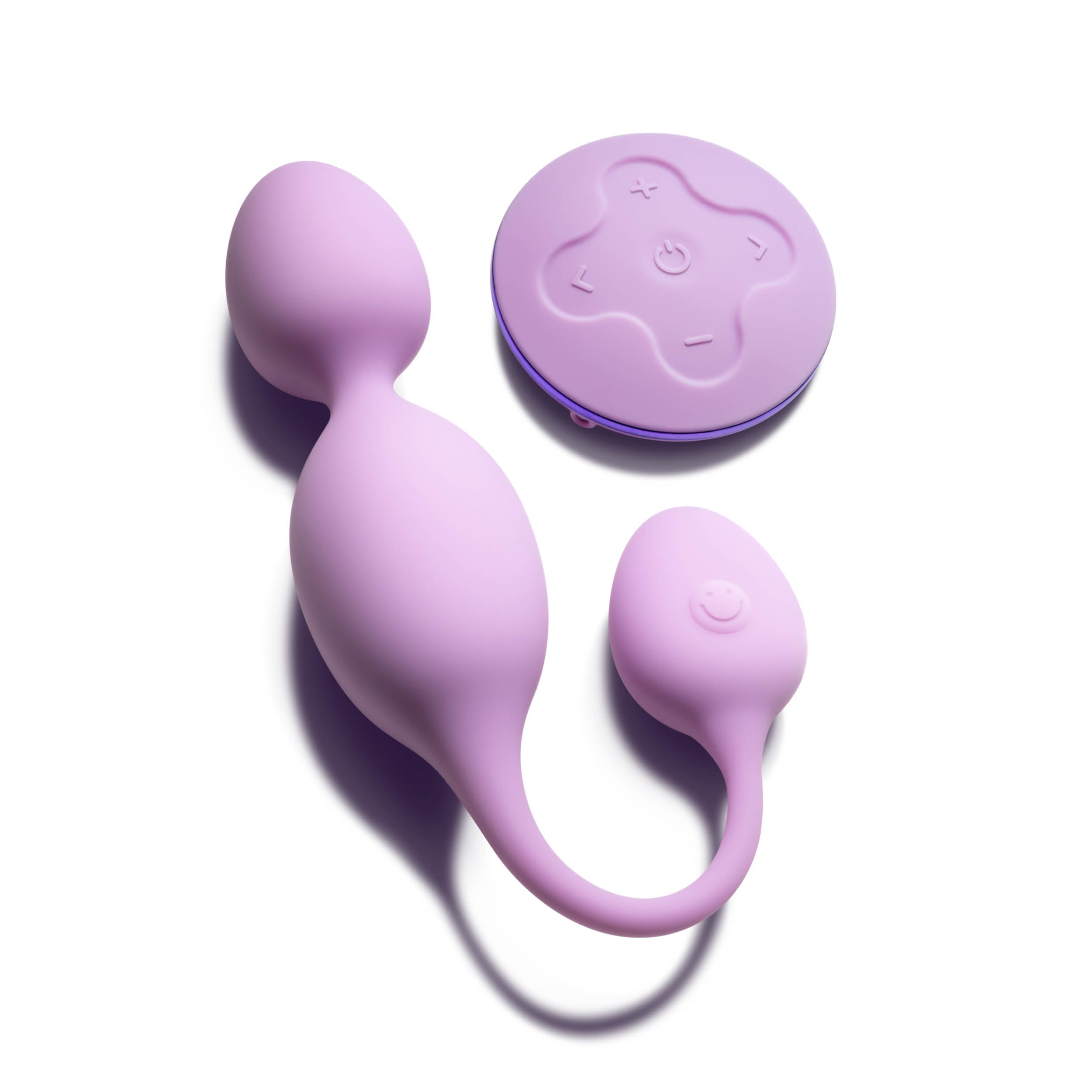 Wellness By Blush™ | Raine Remote Control Vibrating Pelvic Floor Kegel Ball In Purple - 7 Vibration Modes Purio® Silicone、mySite、bottomscart