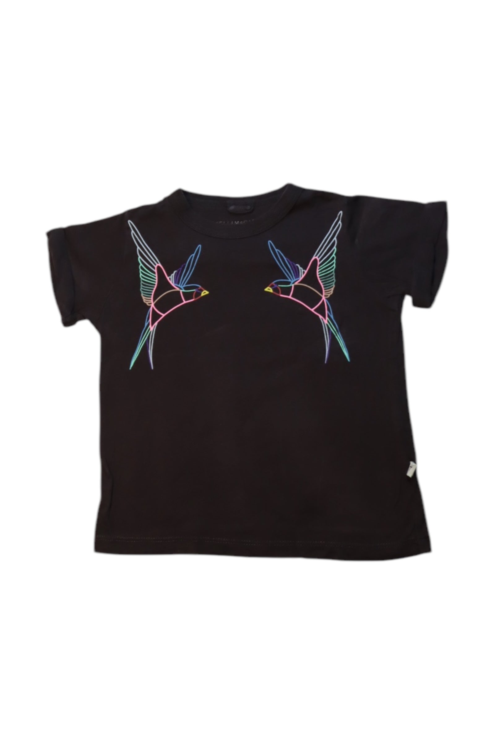 Adidas By Stella McCartney Short Sleeve Bird T-Shirt 2T、mySite、g9winljtr