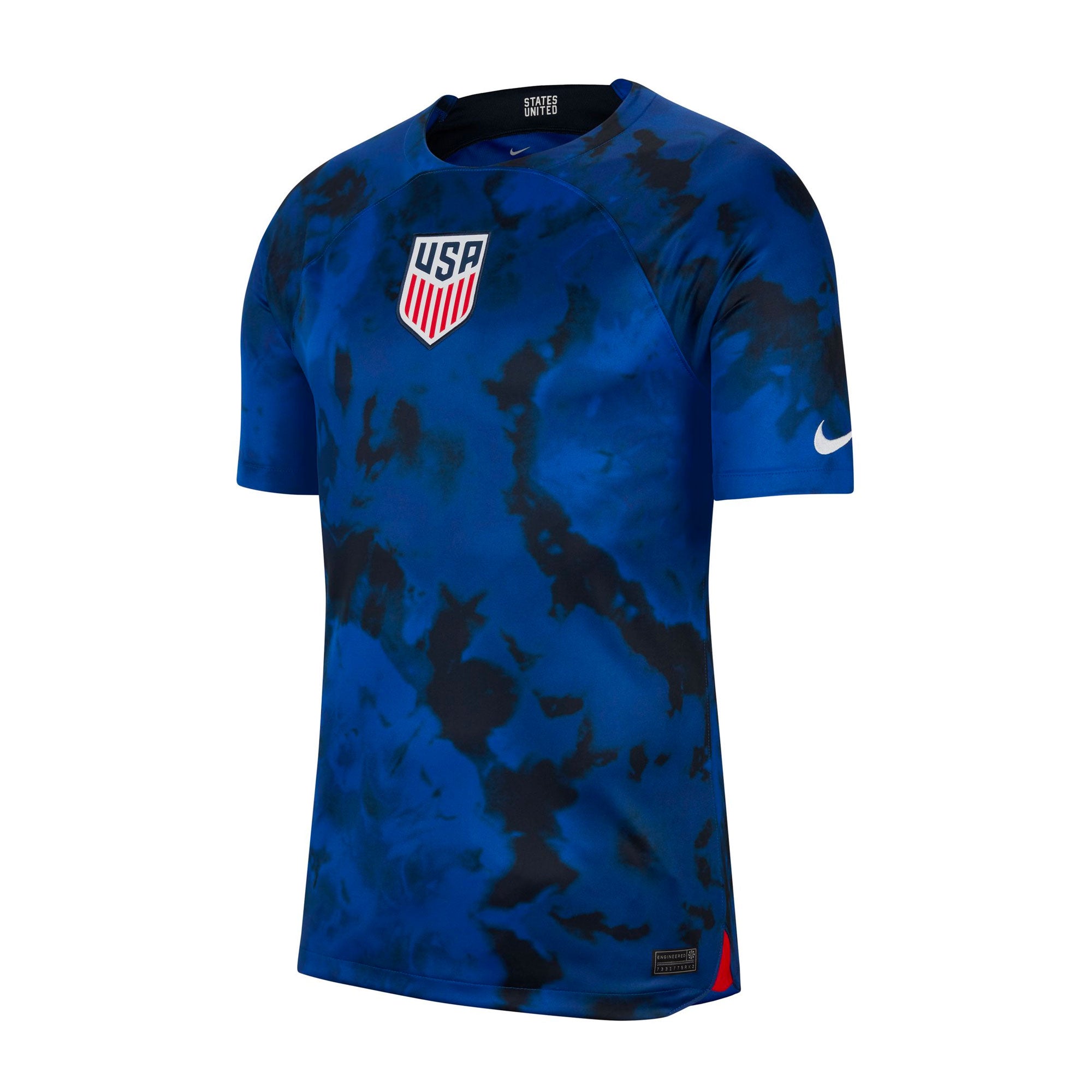 Nike Men's USA 2022/23 Away Jersey Bright Blue/White、mySite、noshort