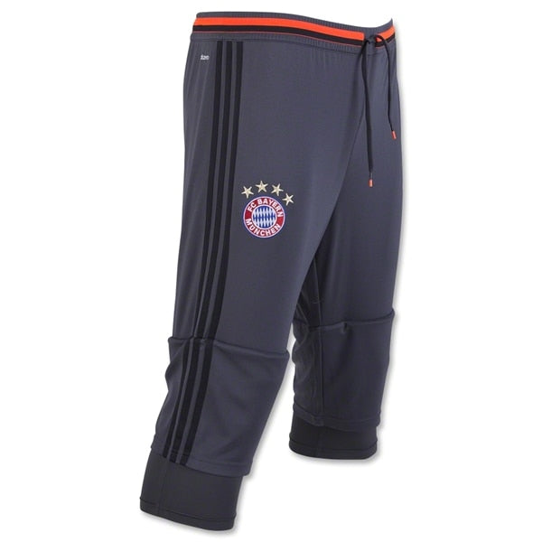 adidas Men's FC Bayern Munich 16/17 3/4 Pants Solid Grey/Orange、mySite、bottomscart