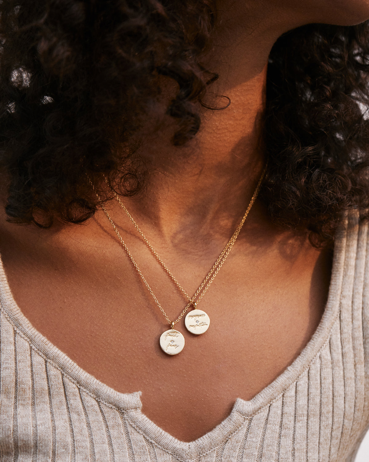 Faith Over Fear Necklace、mySite、hinf8tx79