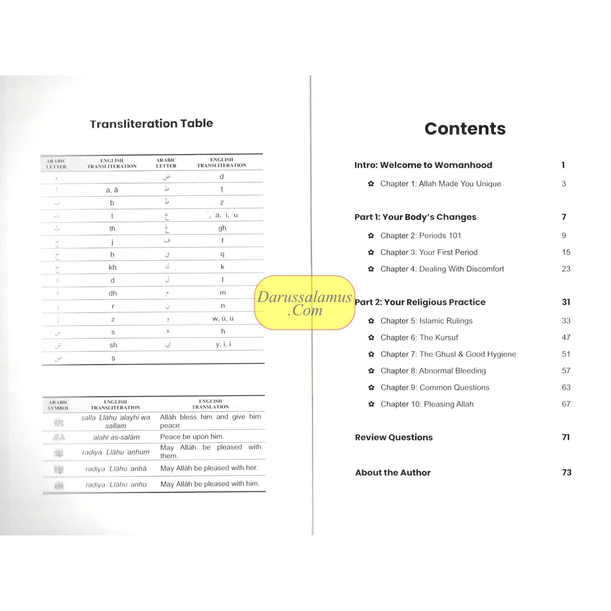 Blossom: A Muslim Girl's Period Guide by Naielah Ackbarali、mySite、topwebapps