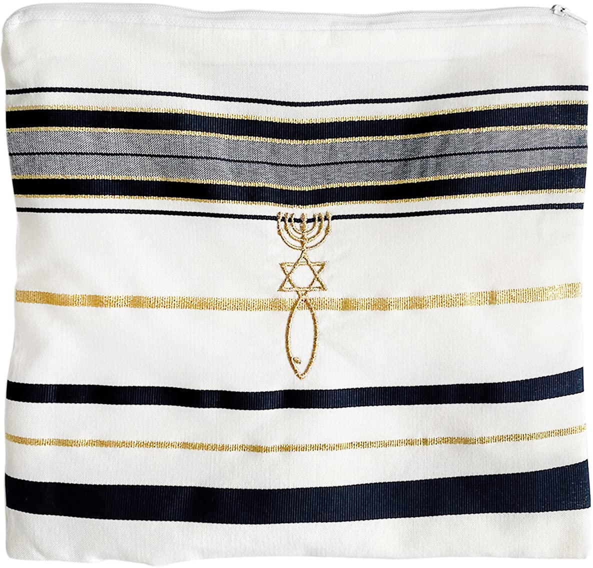 Holy Land Market Messianic Christian Shawl/Tallit - The Messiah Tallit - Medium Size (72 x 32 Inches)、mySite、topwebapps