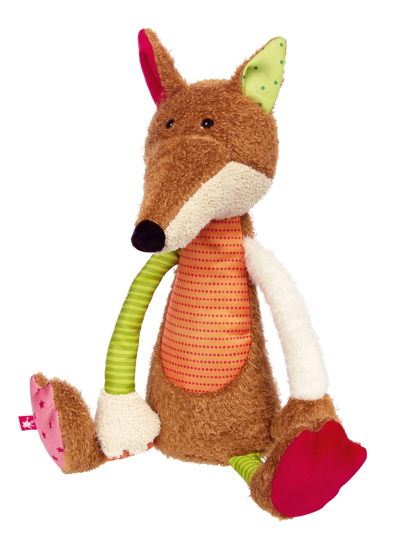 Patchwork Fox Plush Toy、mySite、g9winljtr