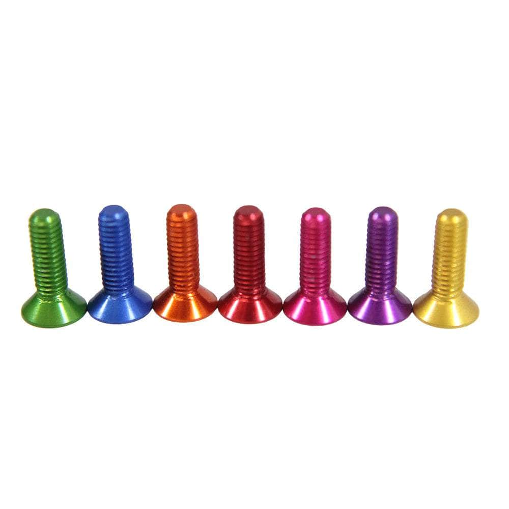  M3 7075 Aluminum Counter Sunk Hex Screw (20PCS) - Choose Your Color & Size、mySite、merchandisen