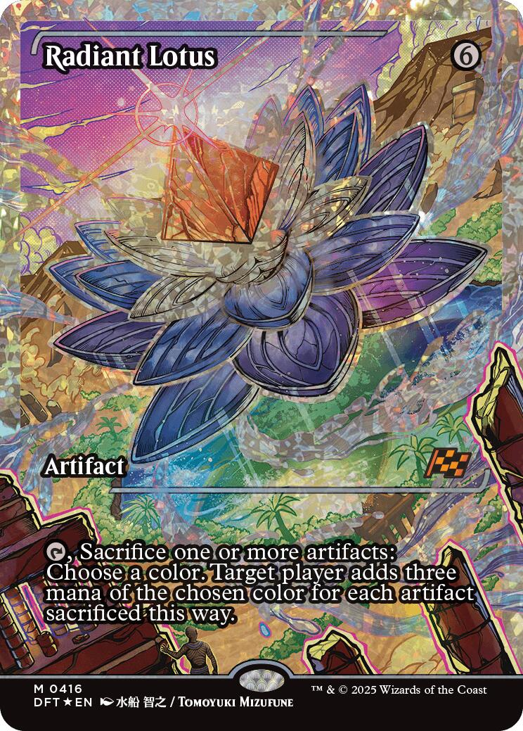 Radiant Lotus (Showcase Fracture Foil) (Japanese) Aetherdrift、mySite、waistdrama