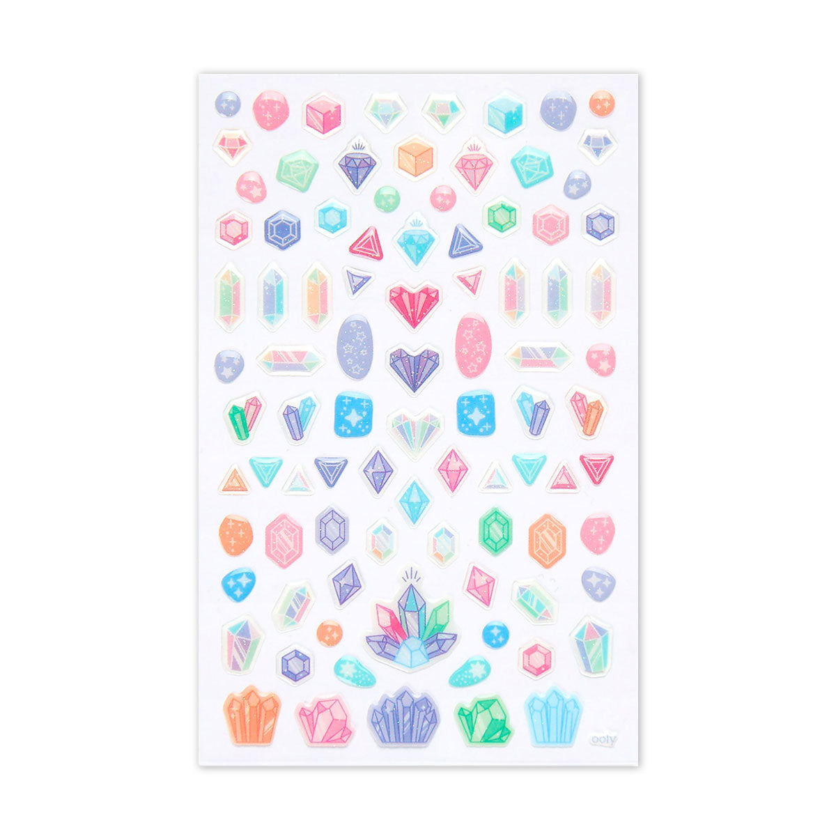 Gems Itsy Bitsy Glitter Stickers、mySite、ghnorth